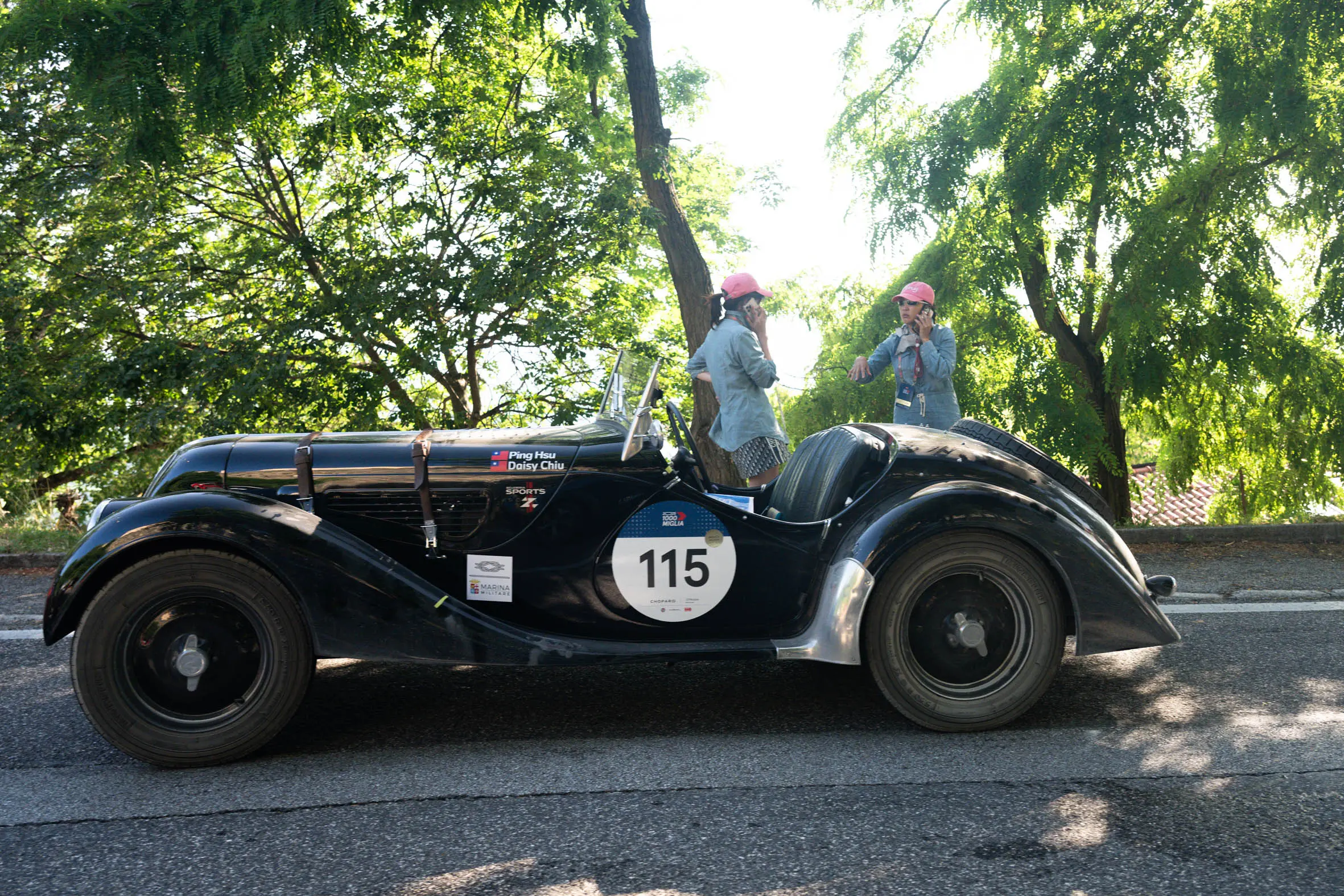 Mille Miglia 2025, il passaggio da San Marino