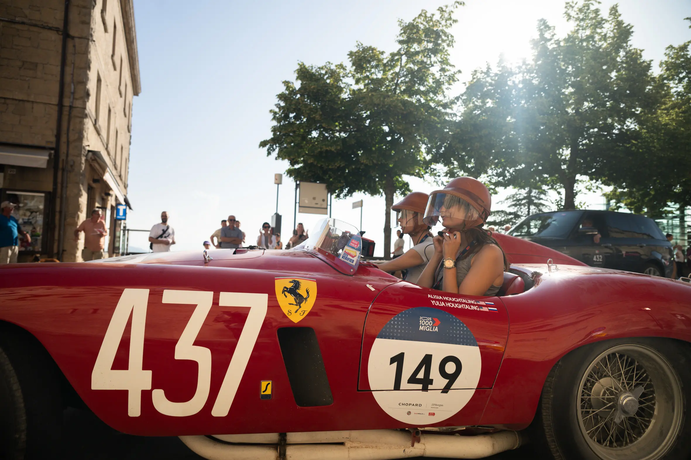 Mille Miglia 2025, il passaggio da San Marino