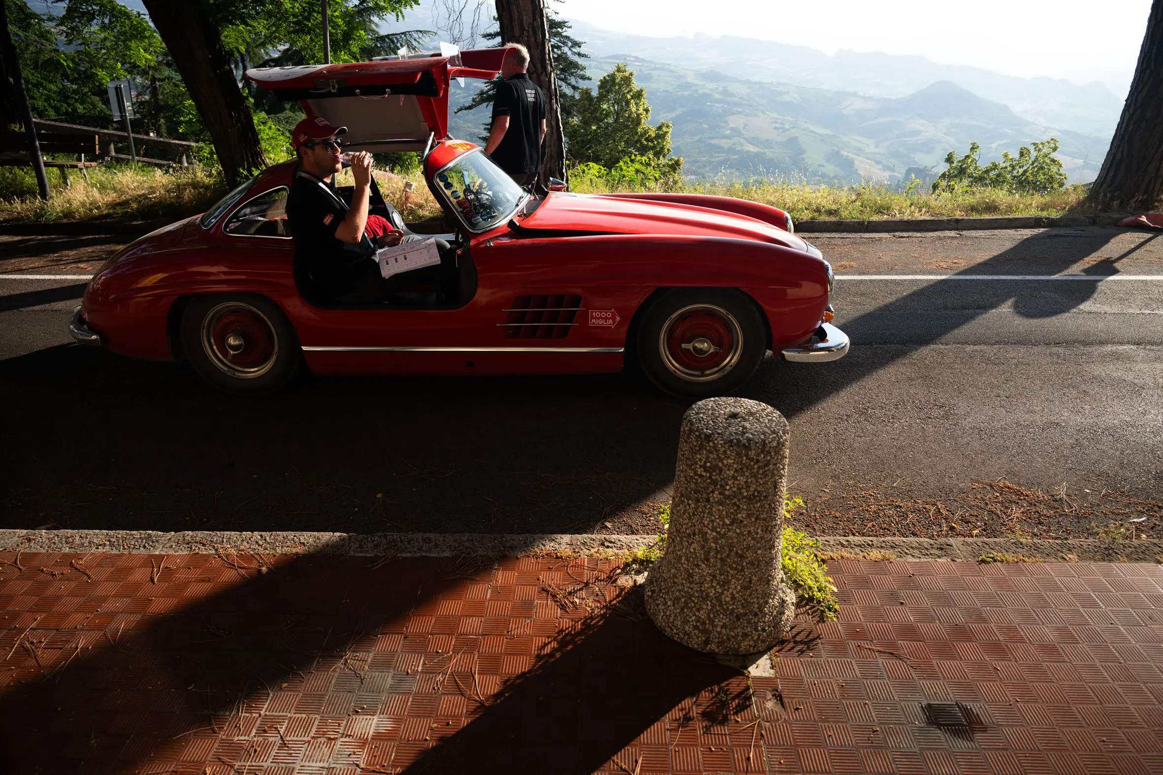 Mille Miglia 2025, il passaggio da San Marino
