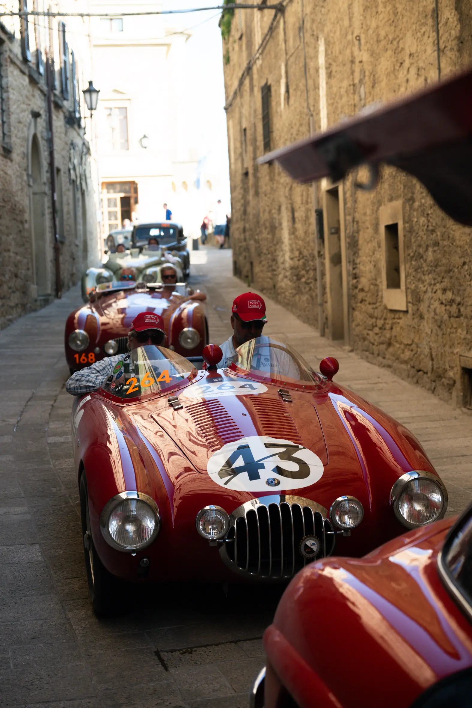 Mille Miglia 2025, il passaggio da San Marino