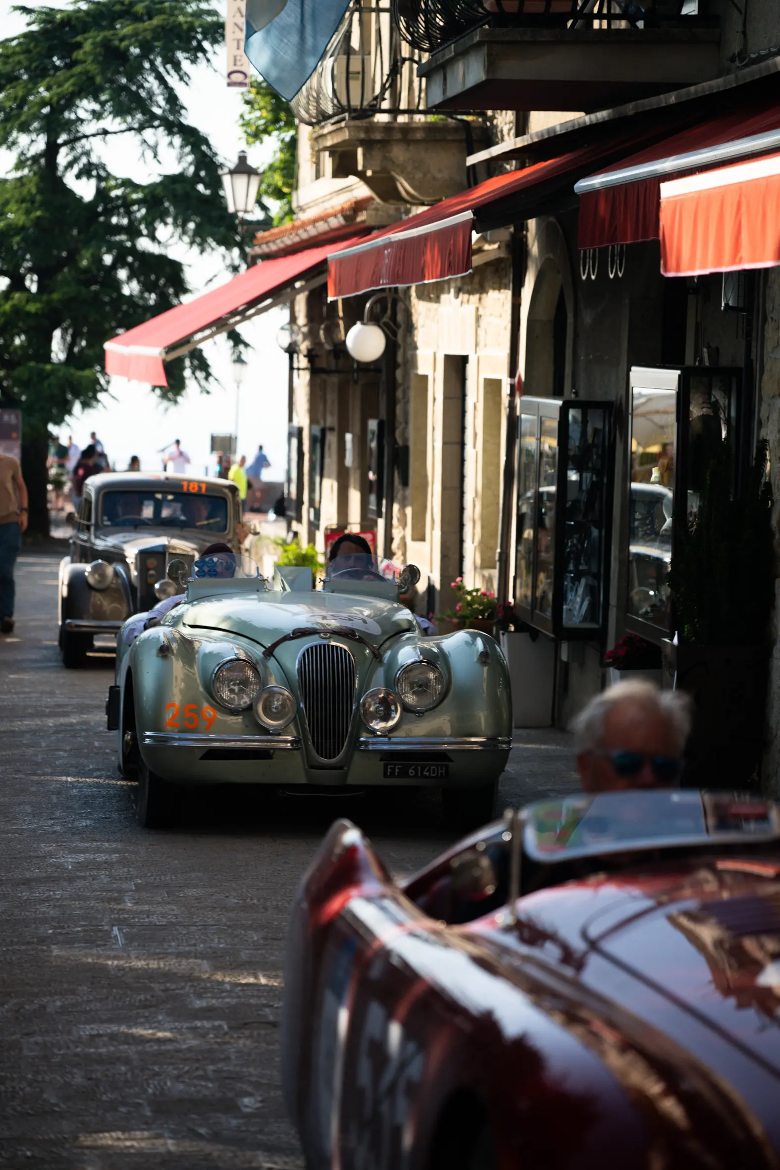 Mille Miglia 2025, il passaggio da San Marino