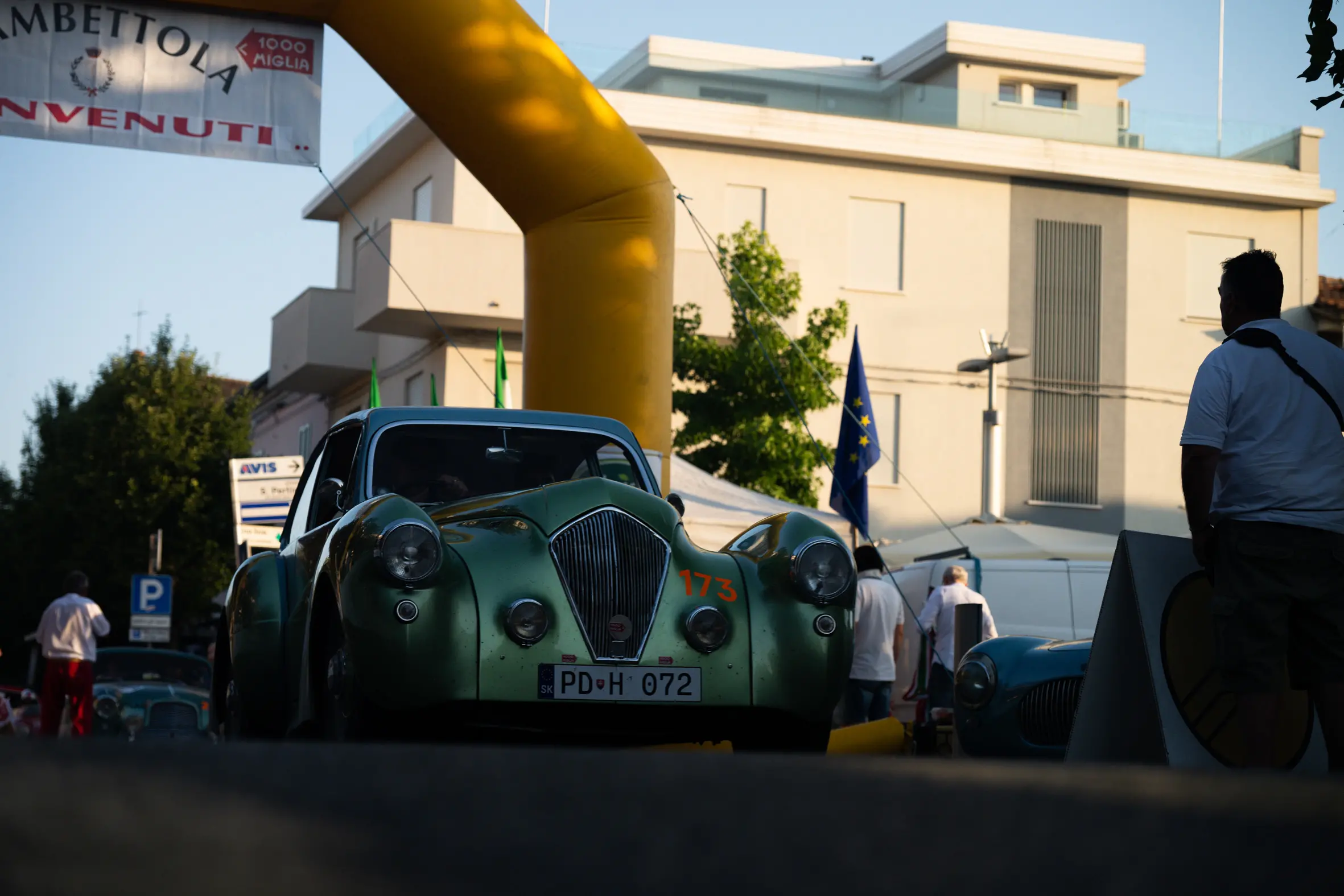 Mille Miglia 2025, il passaggio da Gambettola