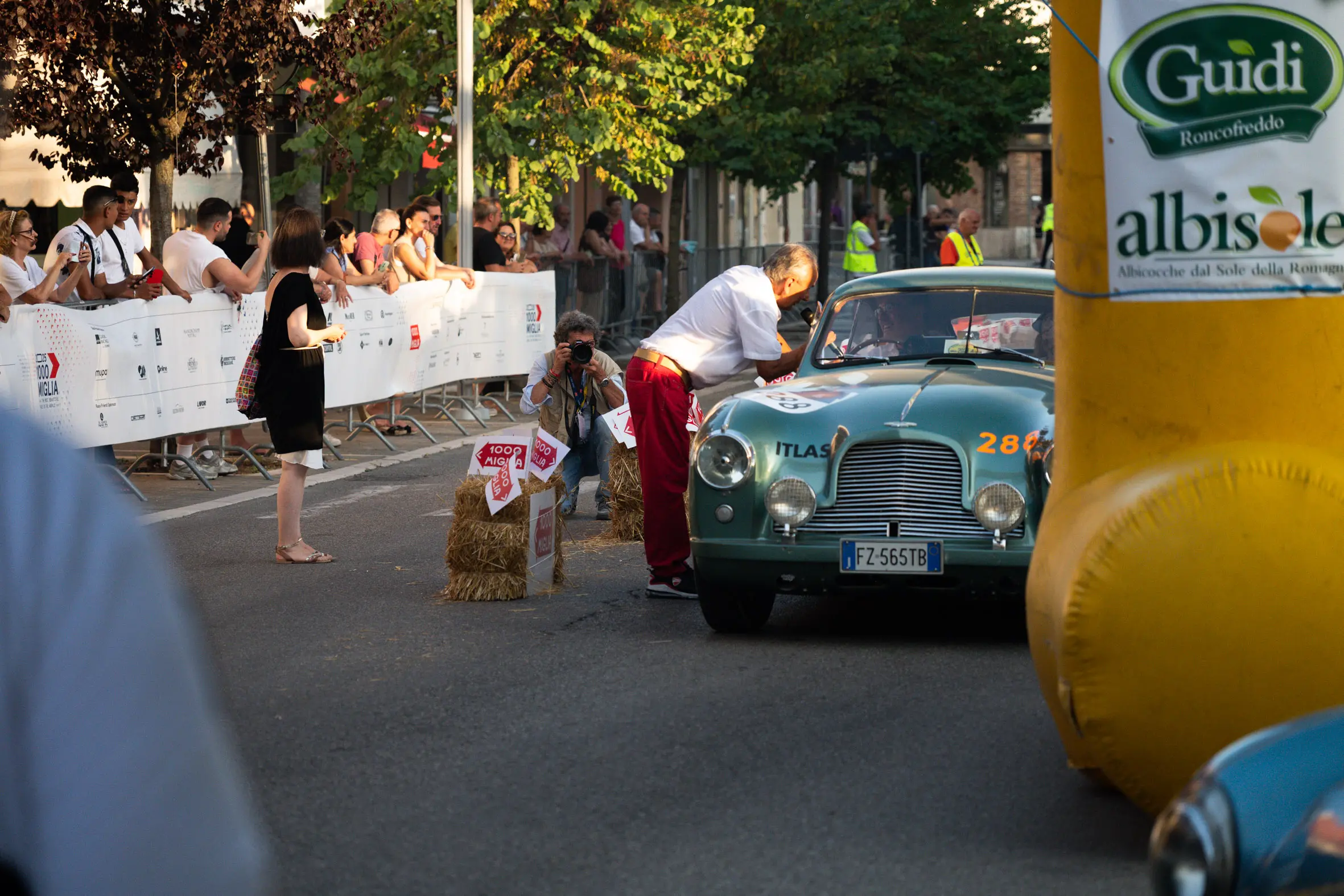 Mille Miglia 2025, il passaggio da Gambettola