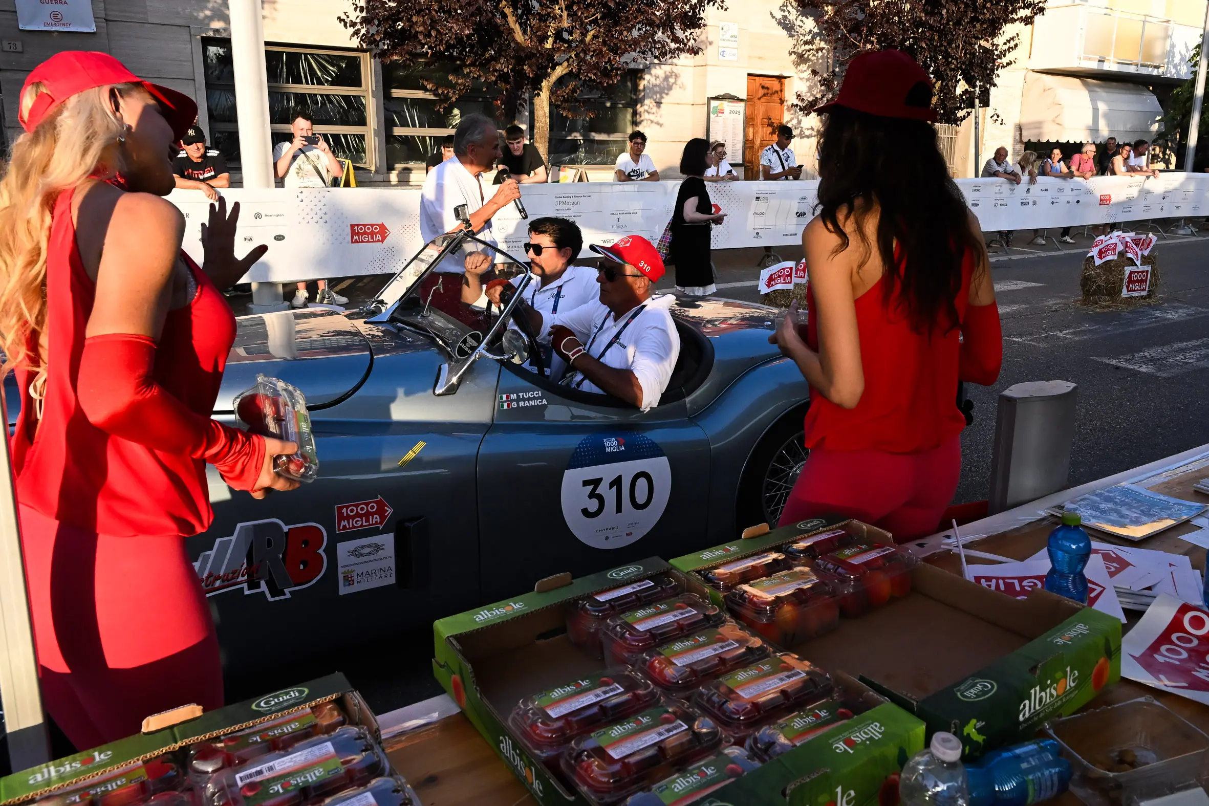 Mille Miglia 2025, il passaggio da Gambettola