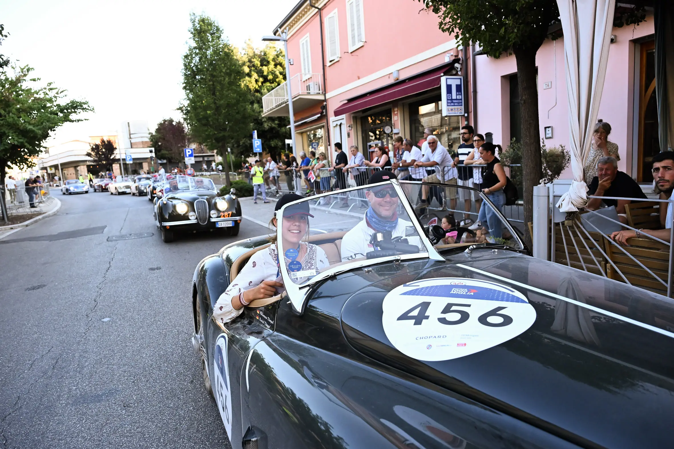 Mille Miglia 2025, il passaggio da Gambettola