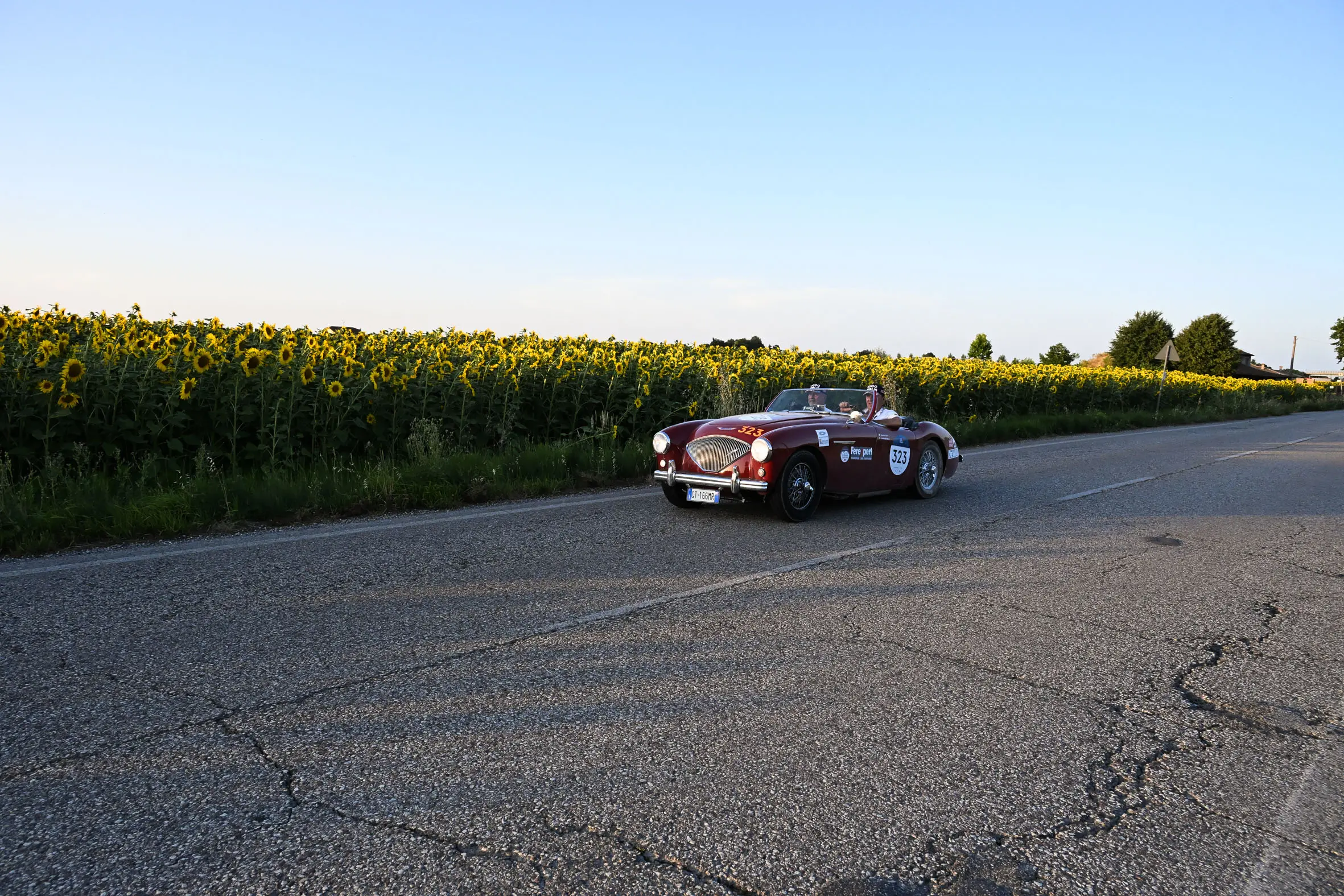 Mille Miglia 2025, il passaggio da Gambettola