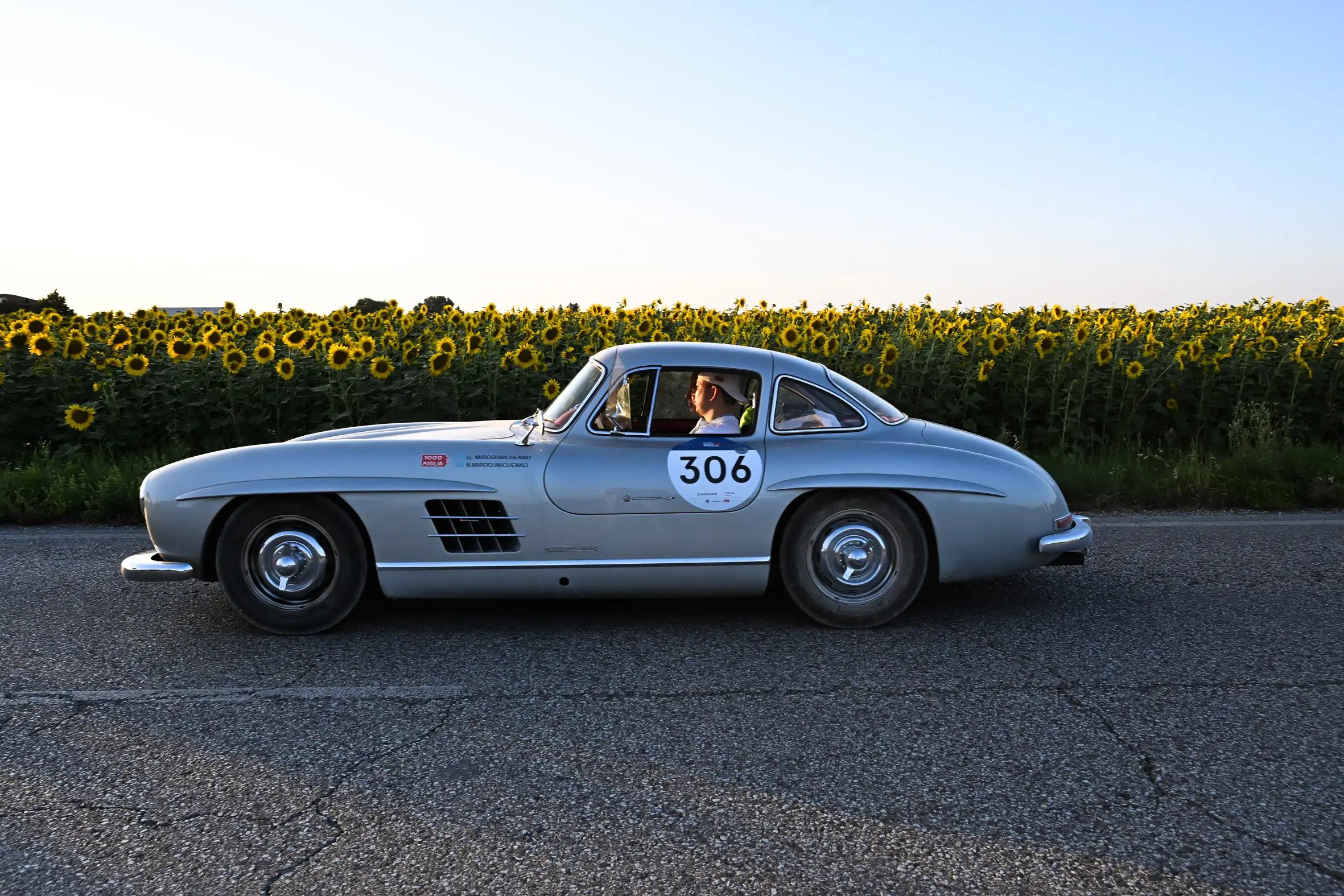 Mille Miglia 2025, il passaggio da Gambettola