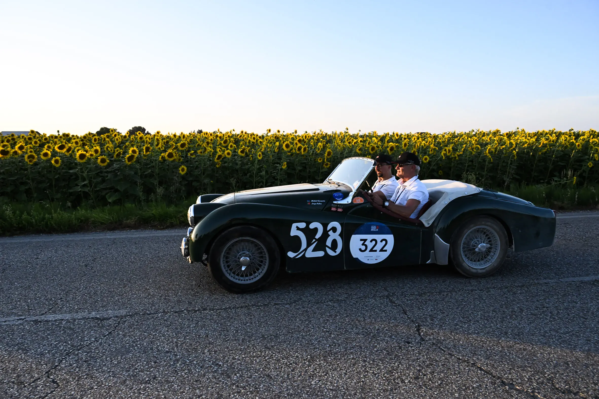 Mille Miglia 2025, il passaggio da Gambettola