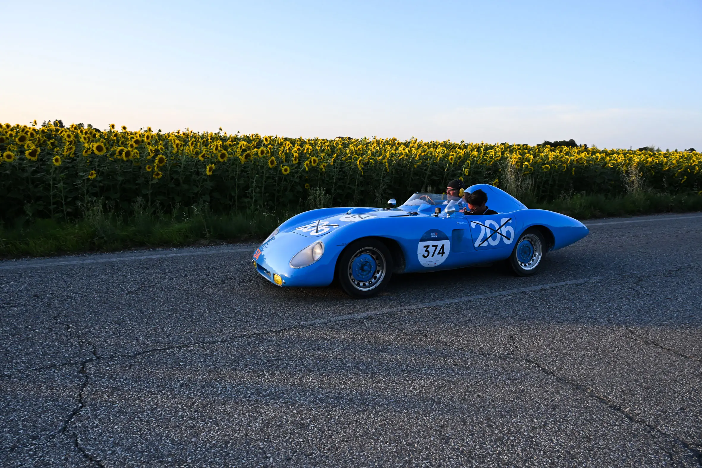 Mille Miglia 2025, il passaggio da Gambettola