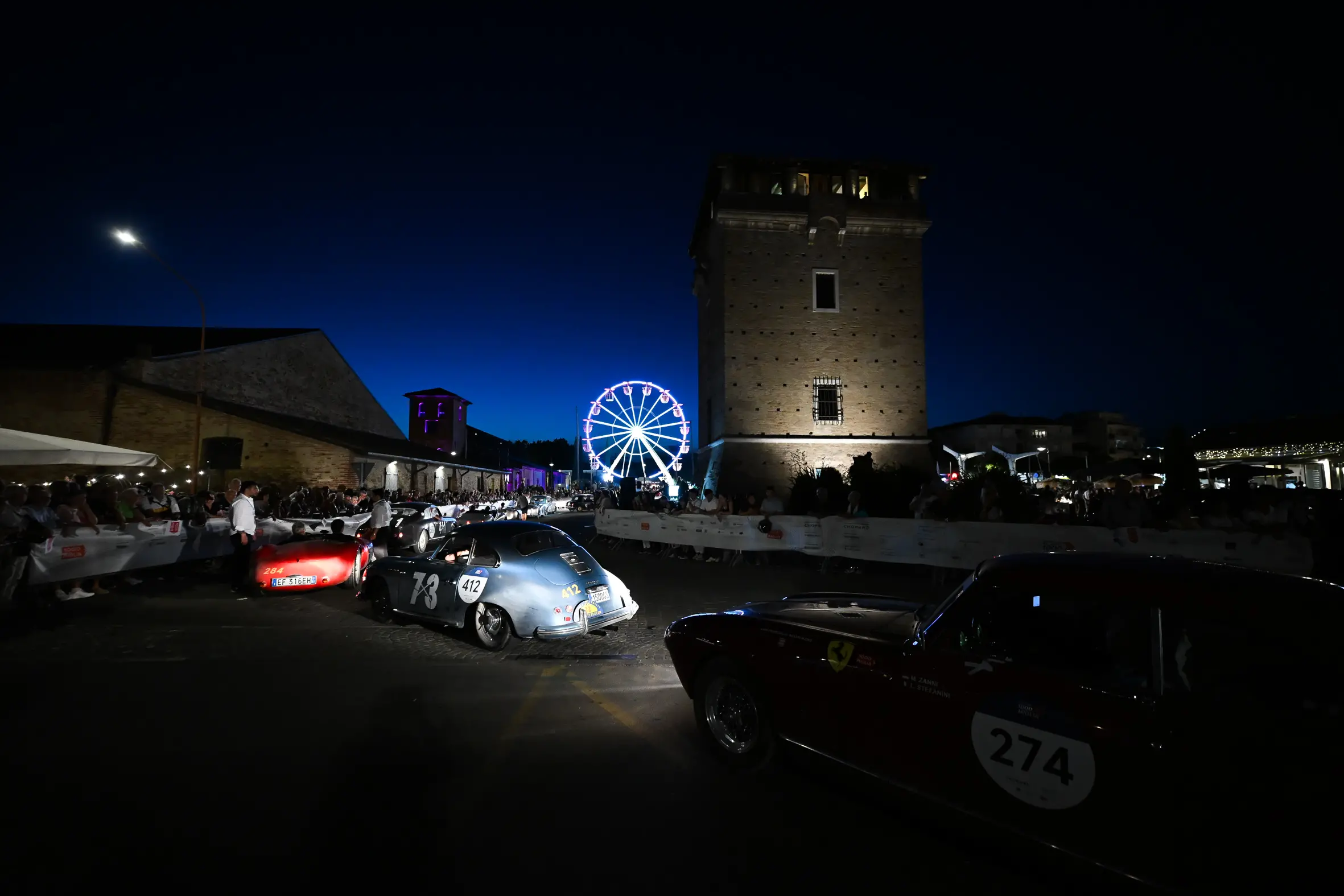 Mille Miglia 2025, l'arrivo a Cervia