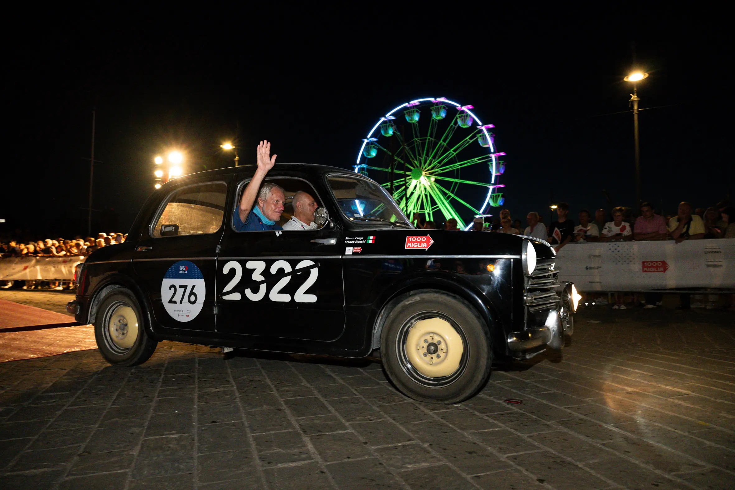 Mille Miglia 2025, l'arrivo a Cervia