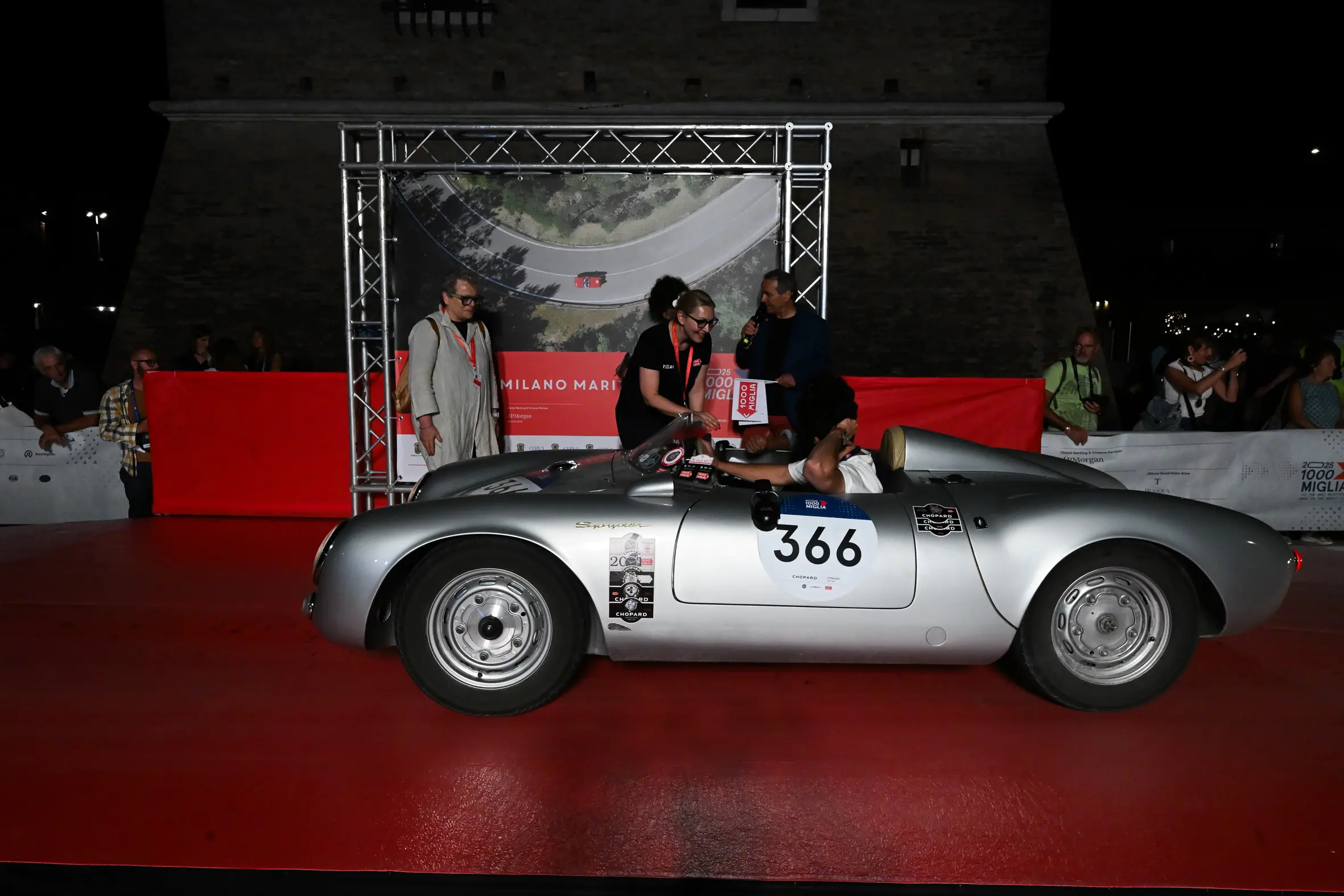 Mille Miglia 2025, l'arrivo a Cervia