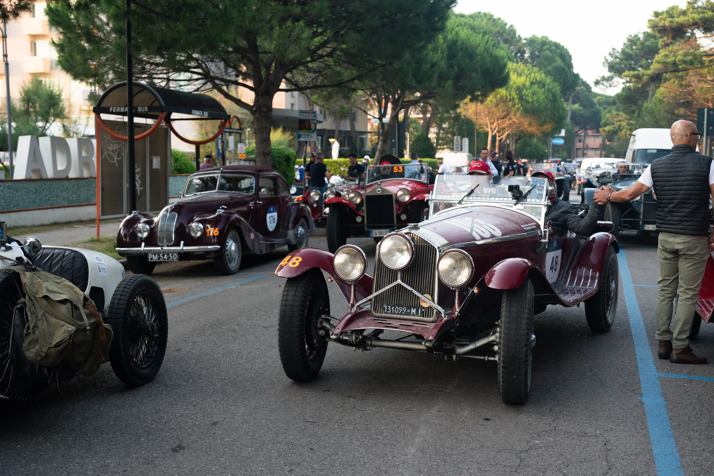 Mille Miglia 2025, la partenza da Cervia