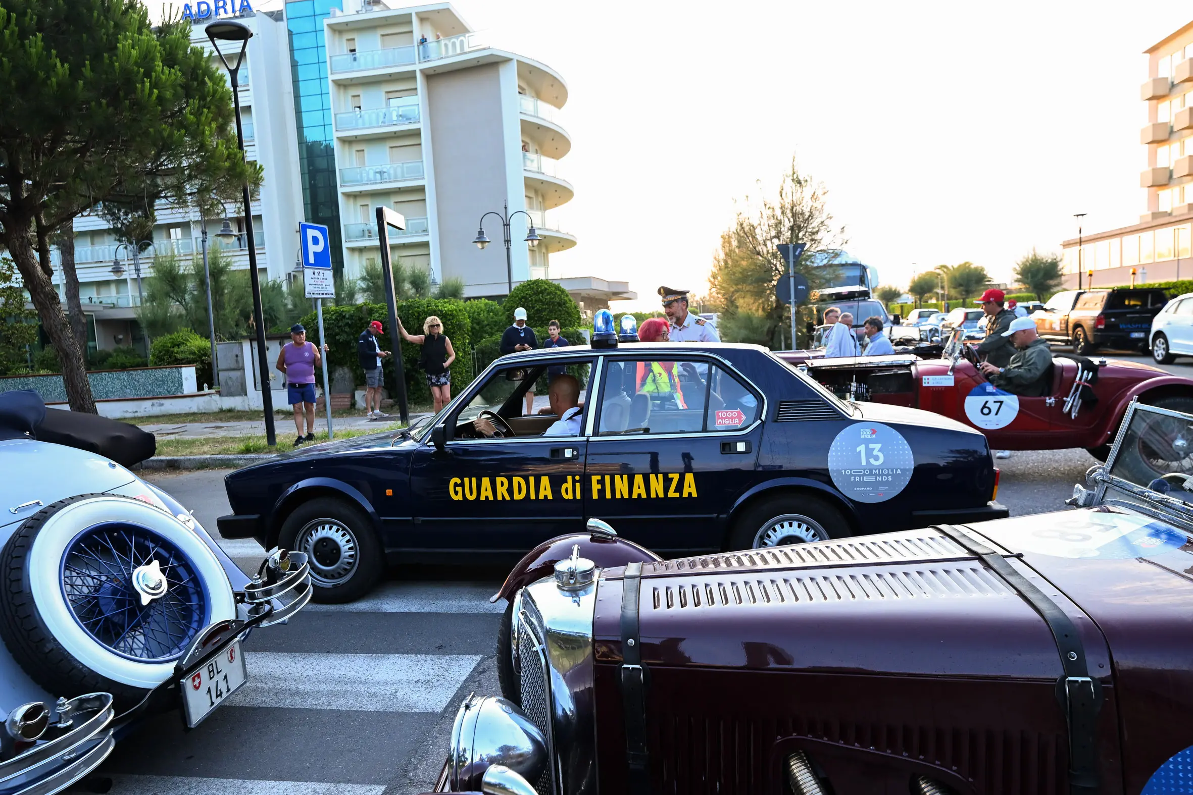 Mille Miglia 2025, la partenza da Cervia