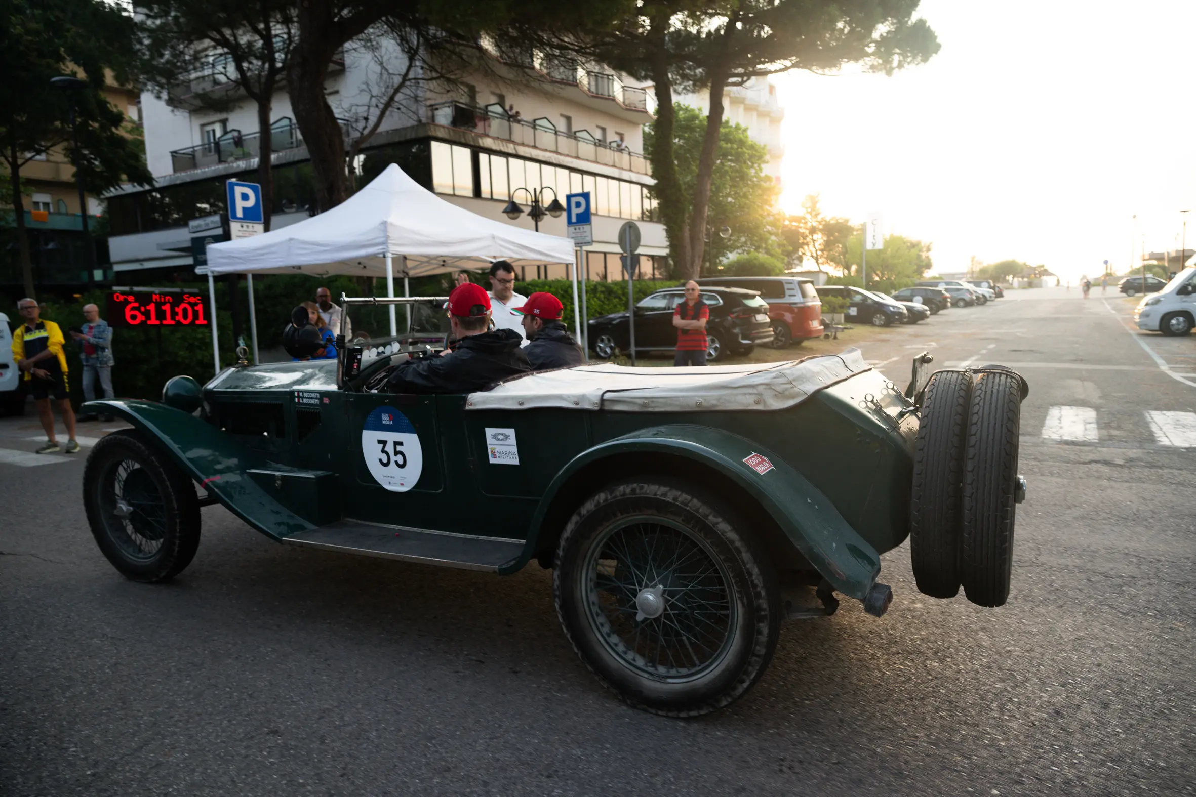 Mille Miglia 2025, la partenza da Cervia