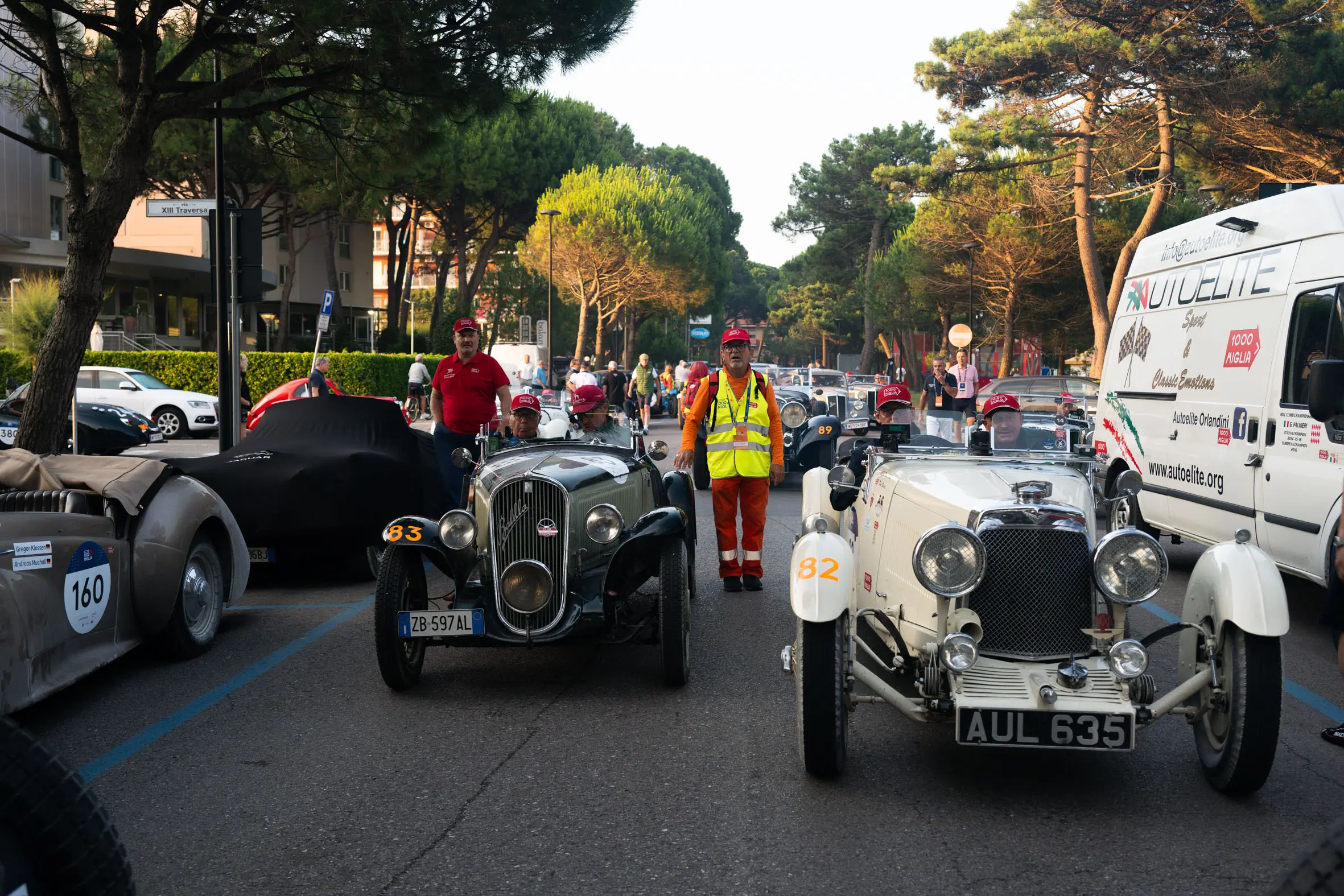 Mille Miglia 2025, la partenza da Cervia