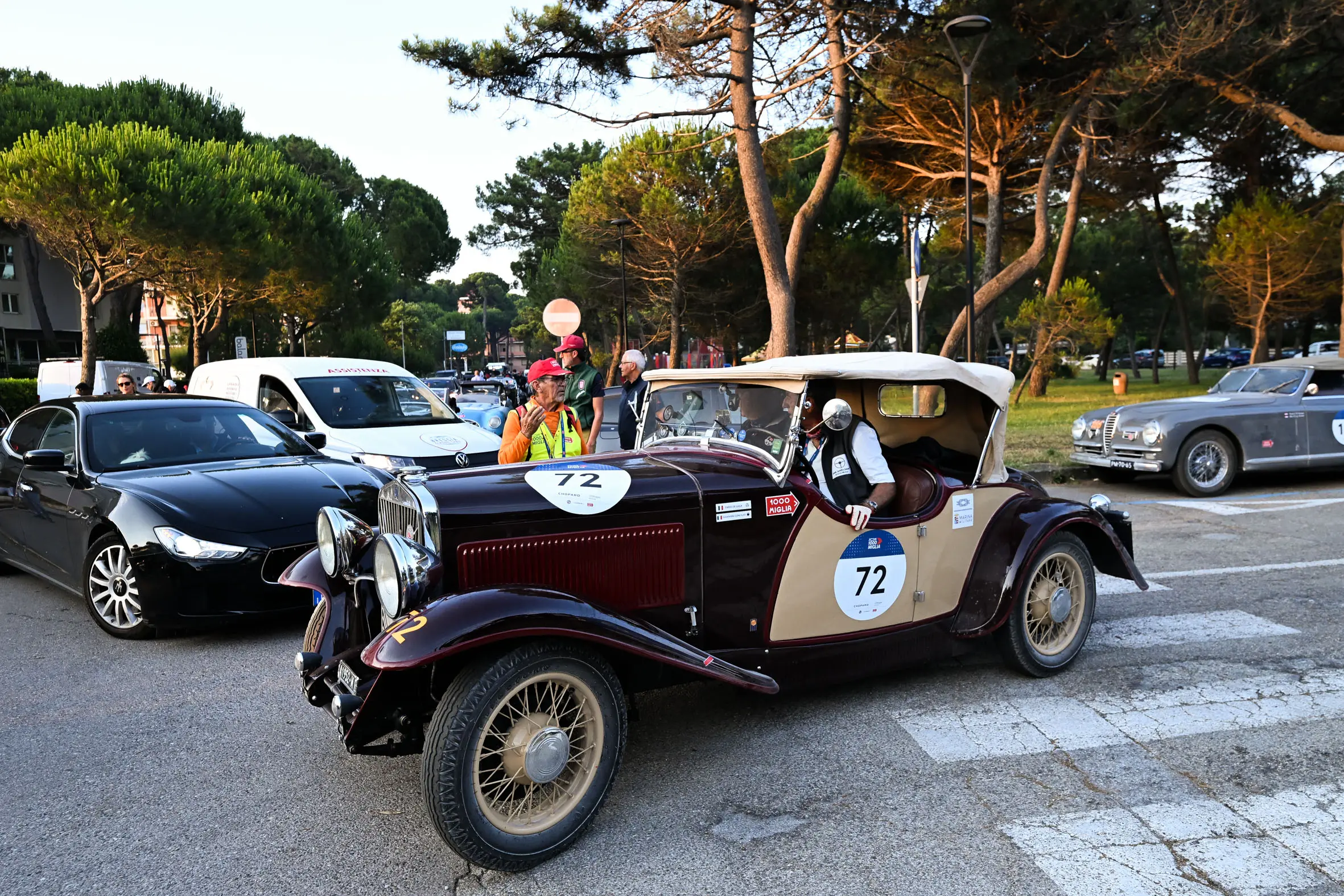 Mille Miglia 2025, la partenza da Cervia