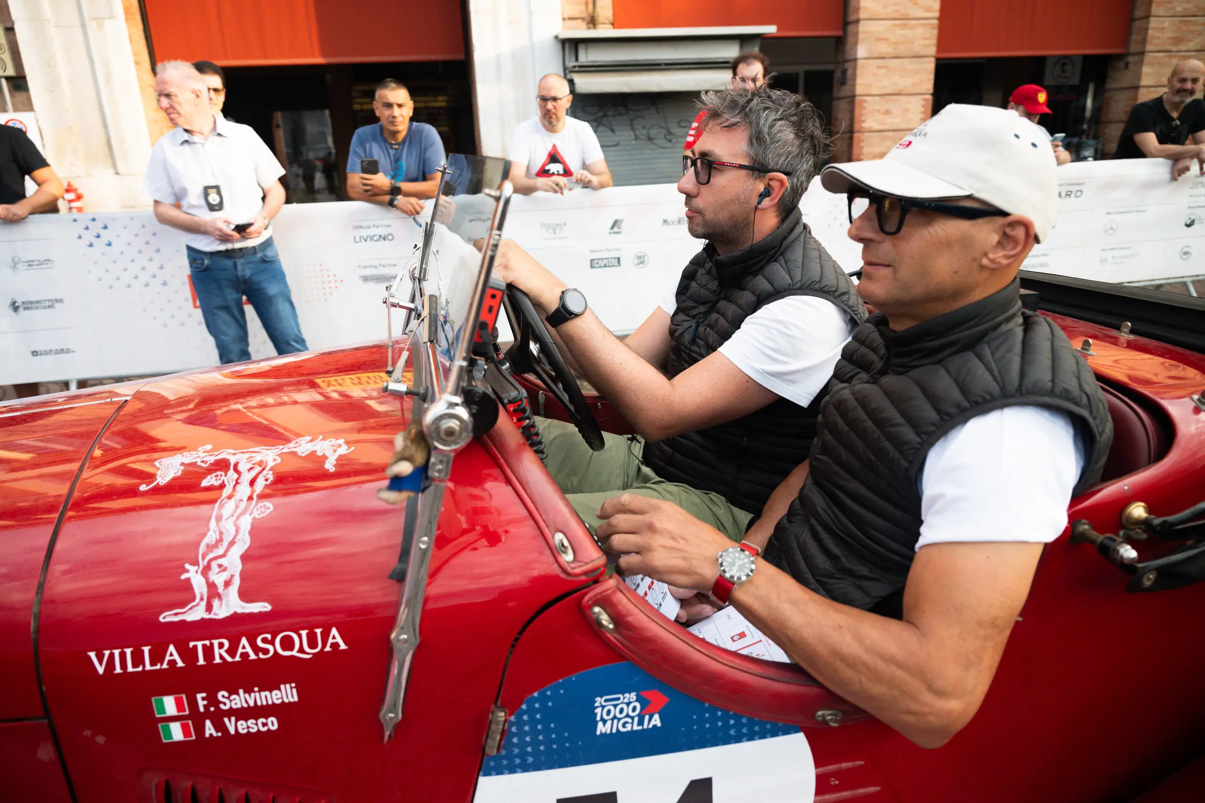 Mille Miglia 2025, il passaggio da Forlì