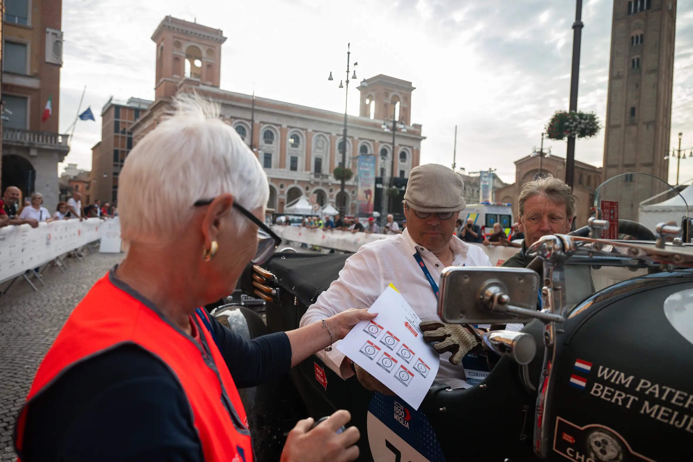 Mille Miglia 2025, il passaggio da Forlì