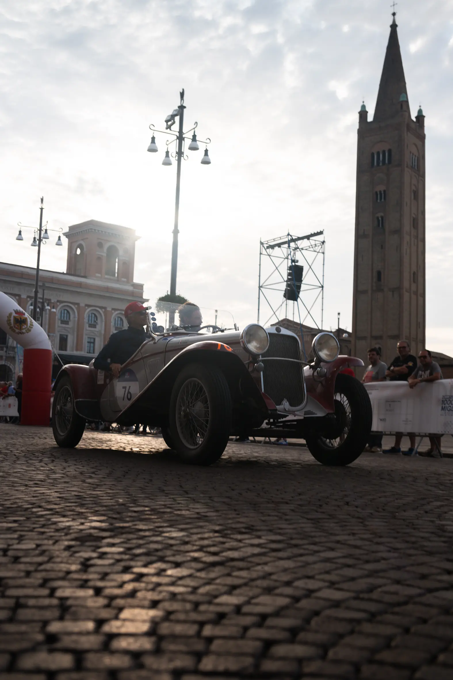 Mille Miglia 2025, il passaggio da Forlì