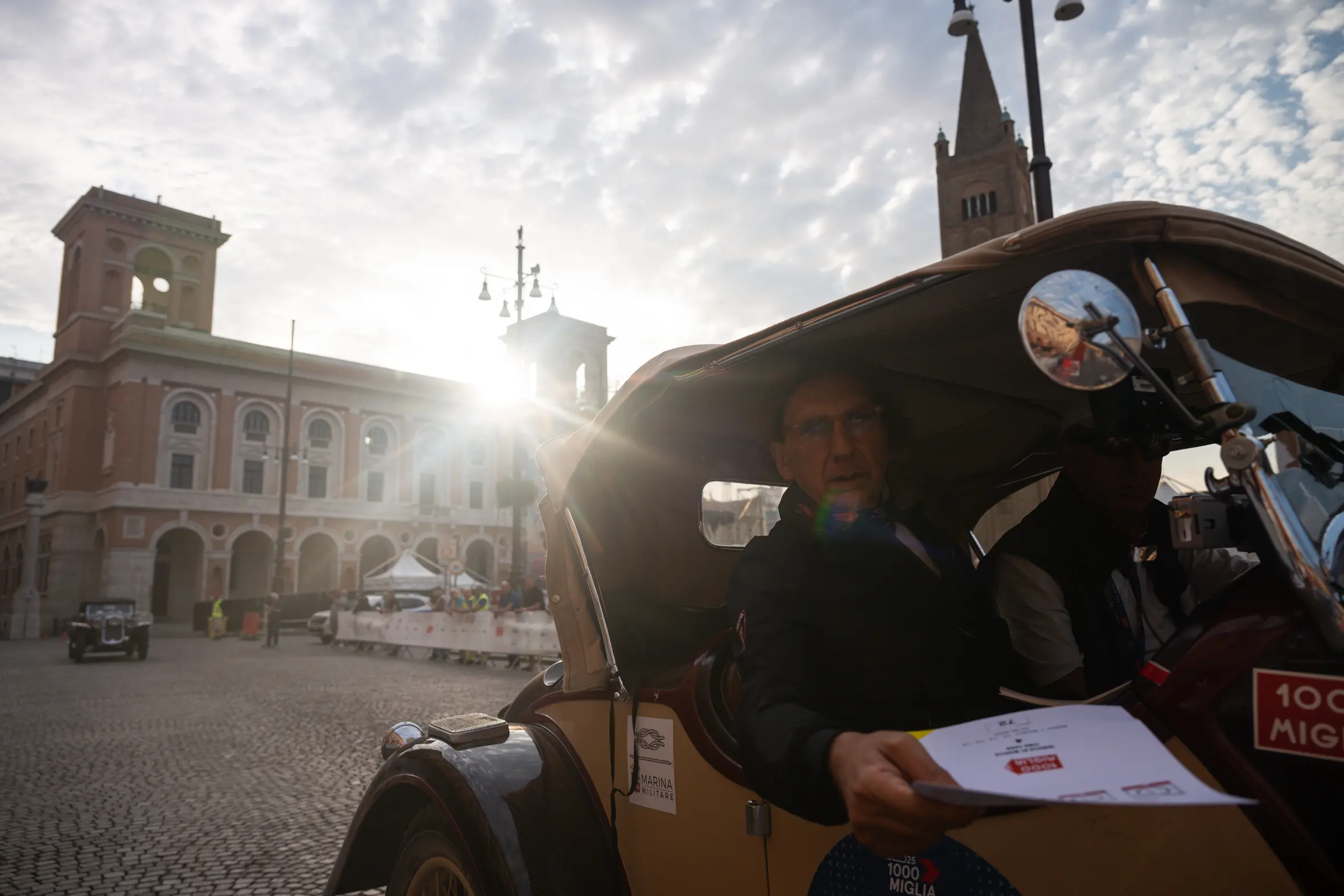 Mille Miglia 2025, il passaggio da Forlì