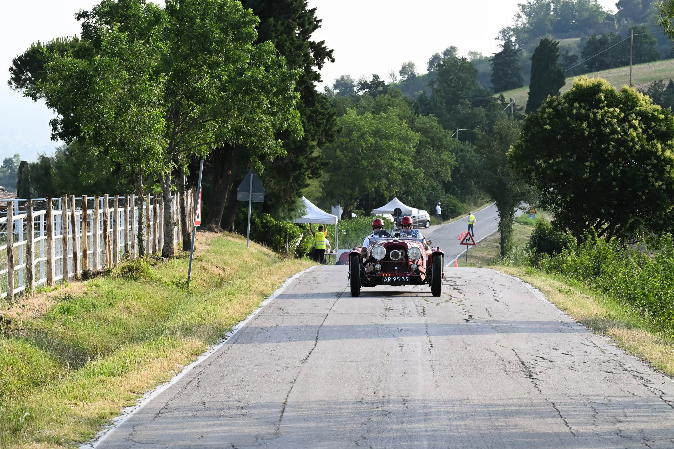 Mille Miglia 2025, la prova speciale a Lardiano
