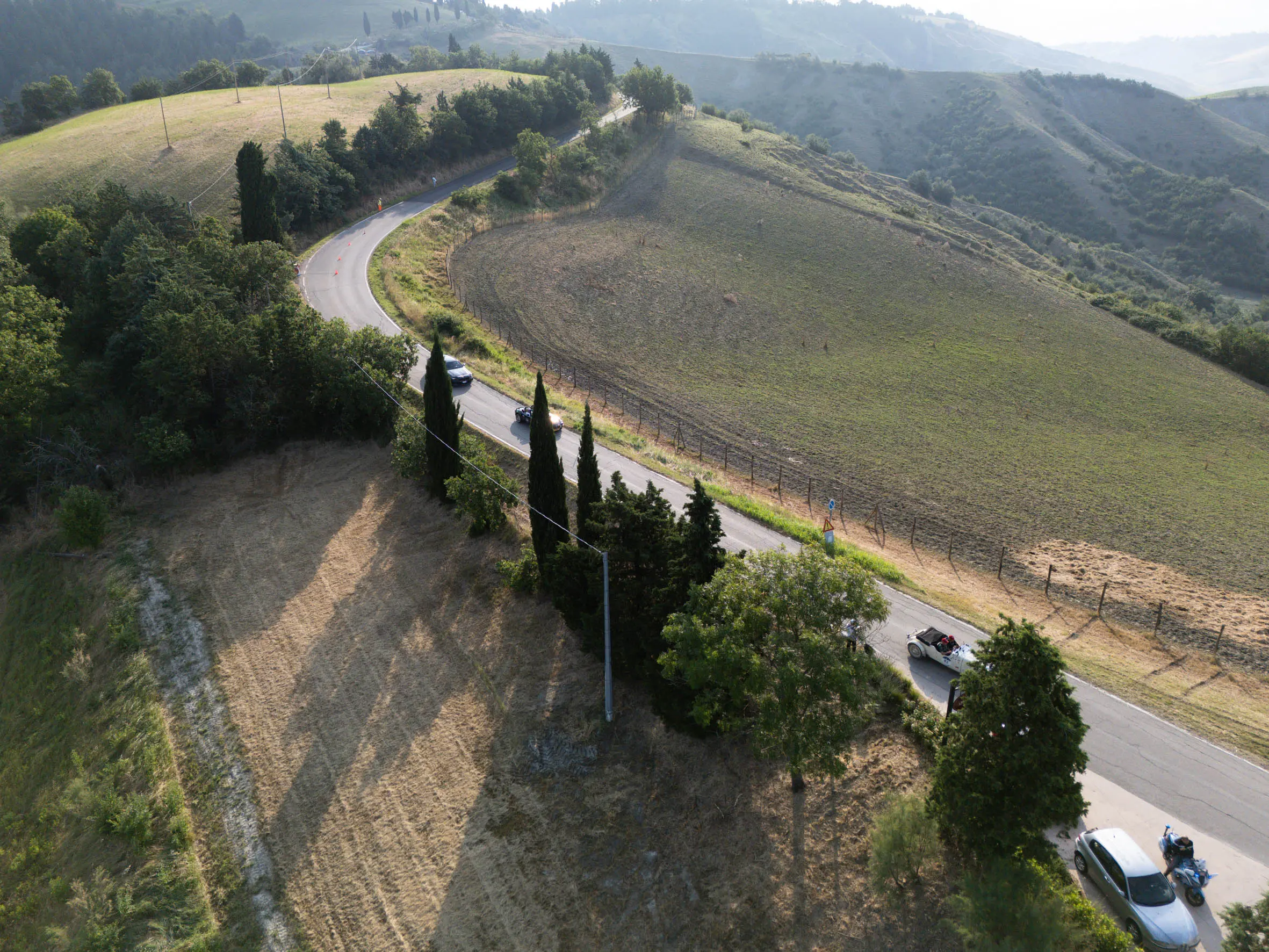 Mille Miglia 2025, la prova speciale a Lardiano