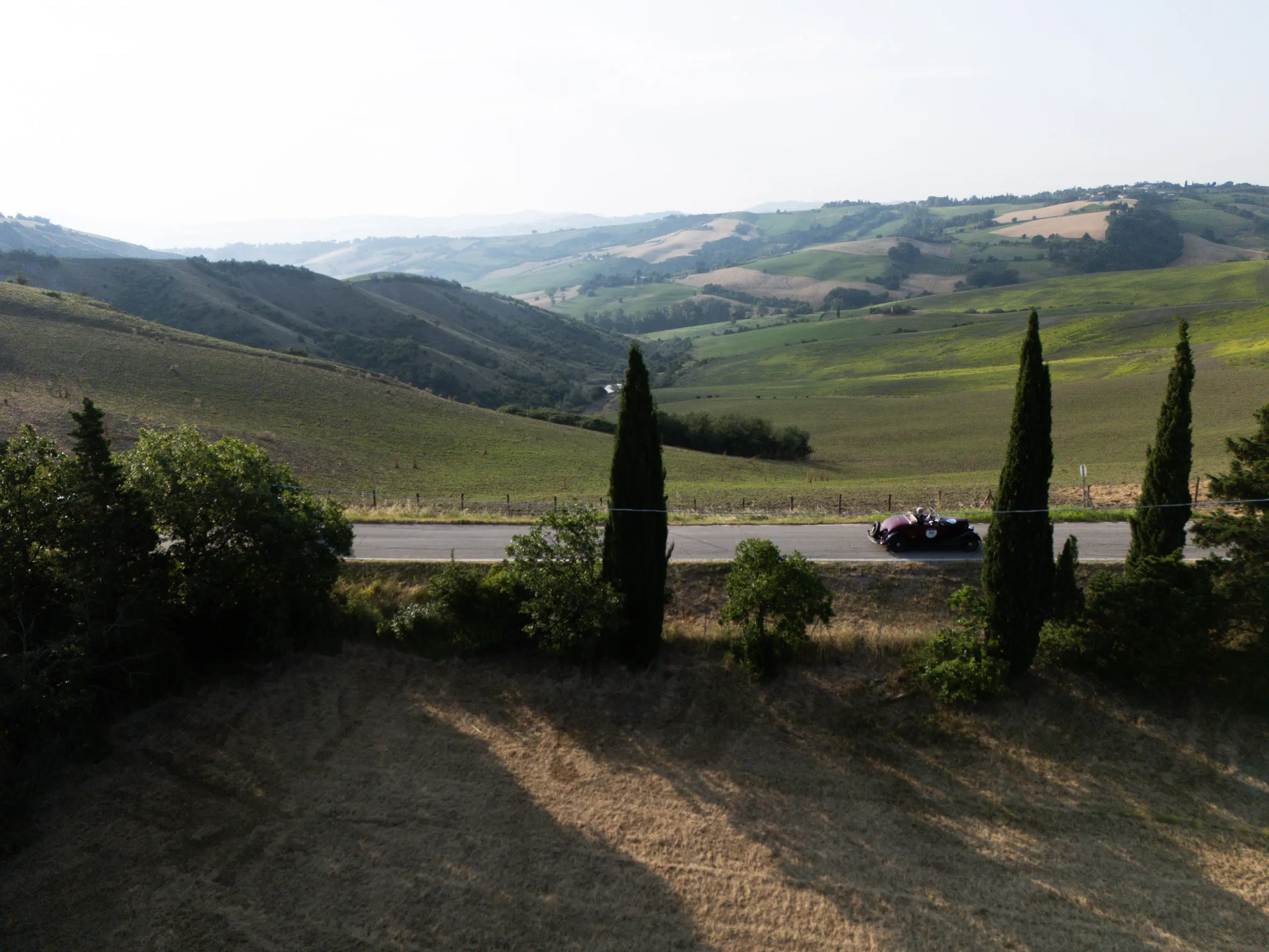 Mille Miglia 2025, la prova speciale a Lardiano
