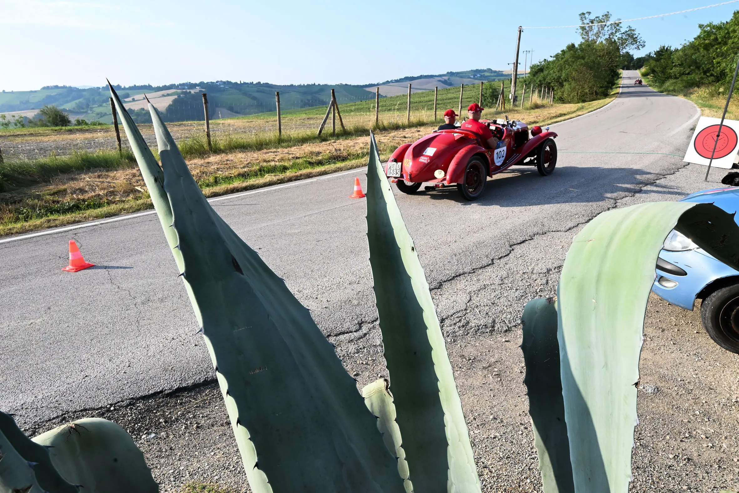 Mille Miglia 2025, la prova speciale a Lardiano