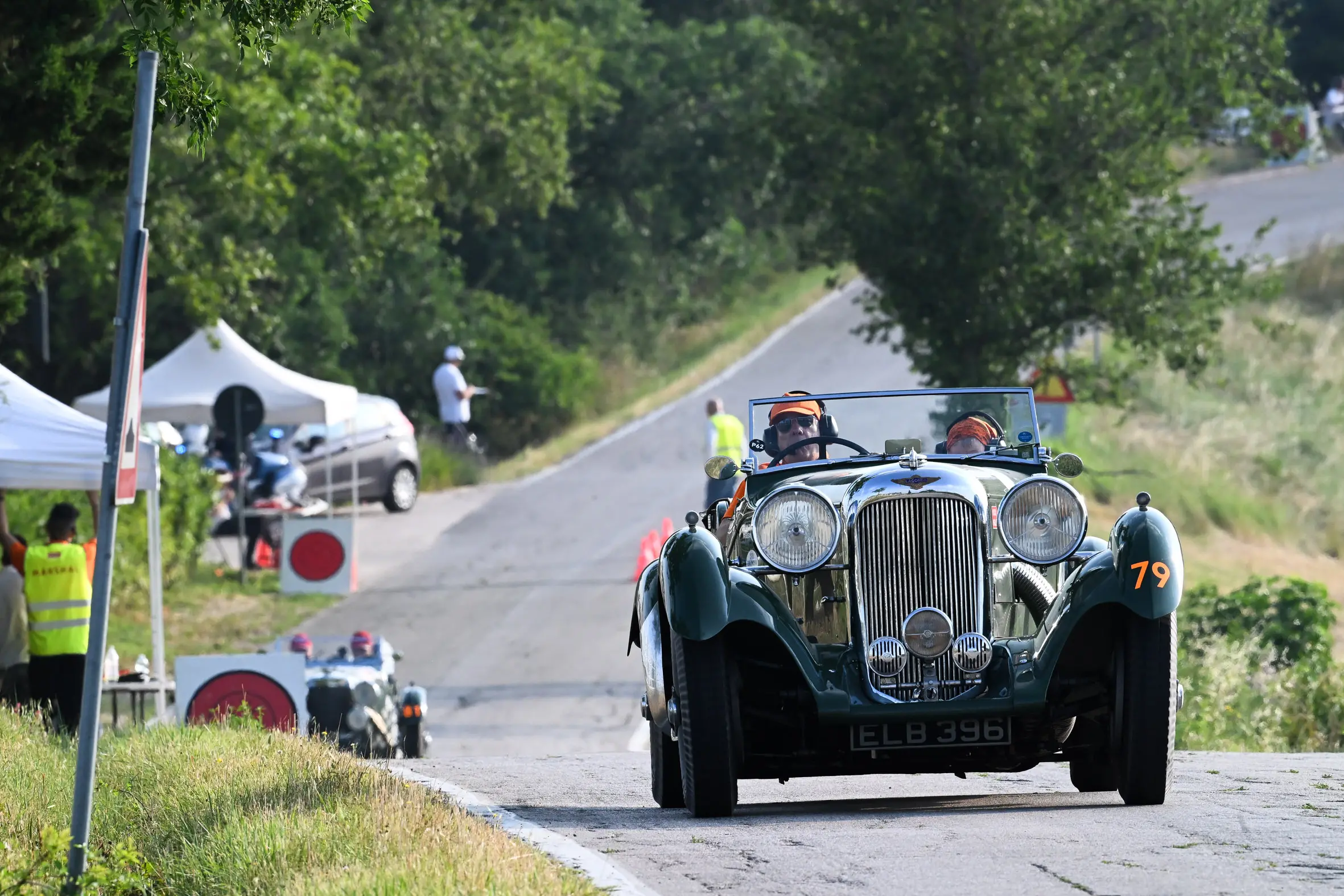 Mille Miglia 2025, la prova speciale a Lardiano