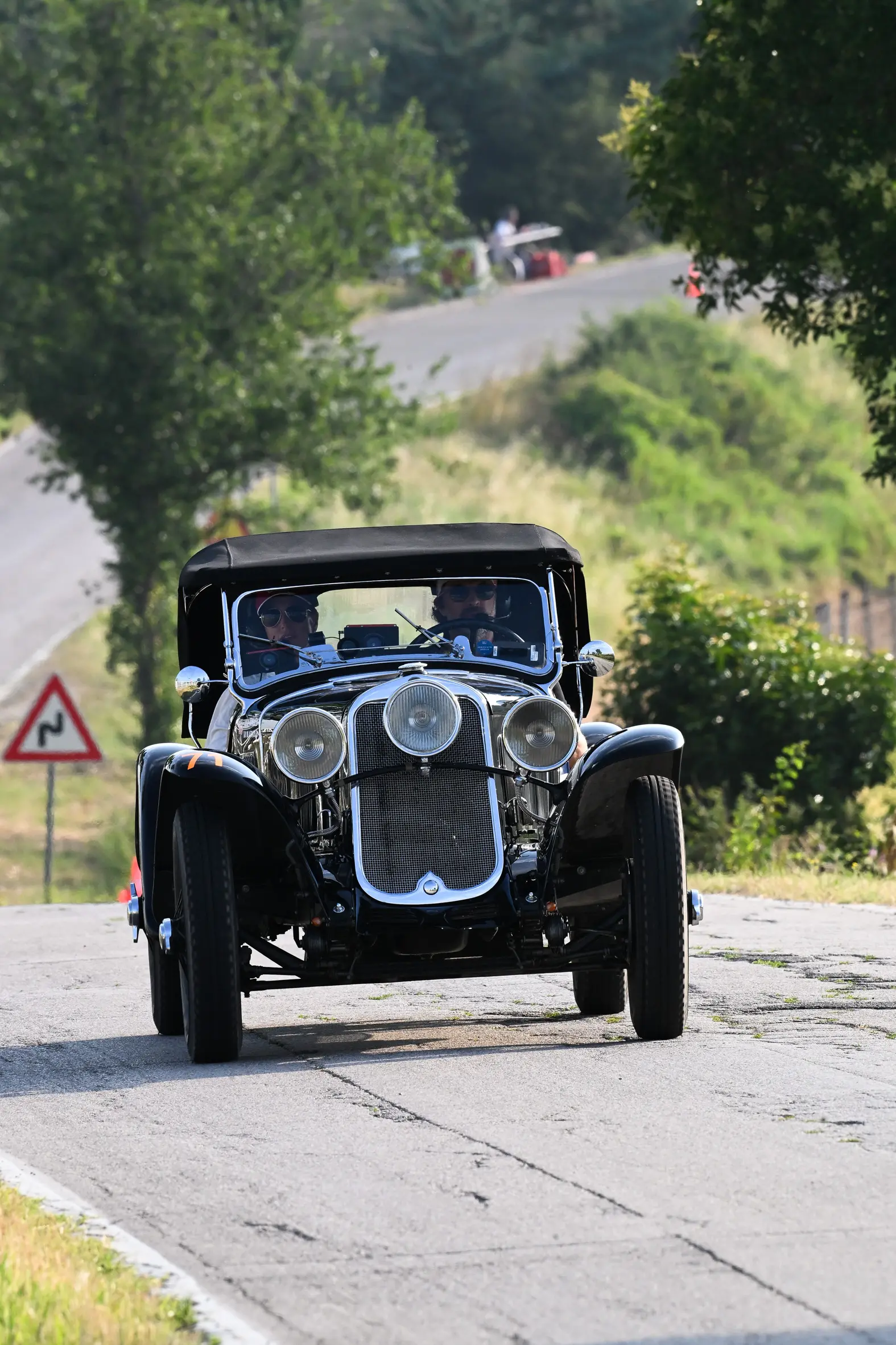 Mille Miglia 2025, la prova speciale a Lardiano