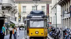 Sciopero del trasporto pubblico, metropolitane chiuse e disagi per i passeggeri con i mezzi di superficie a Milano, 18 luglio 2024. ANSA/MOURAD BALTI TOUATI