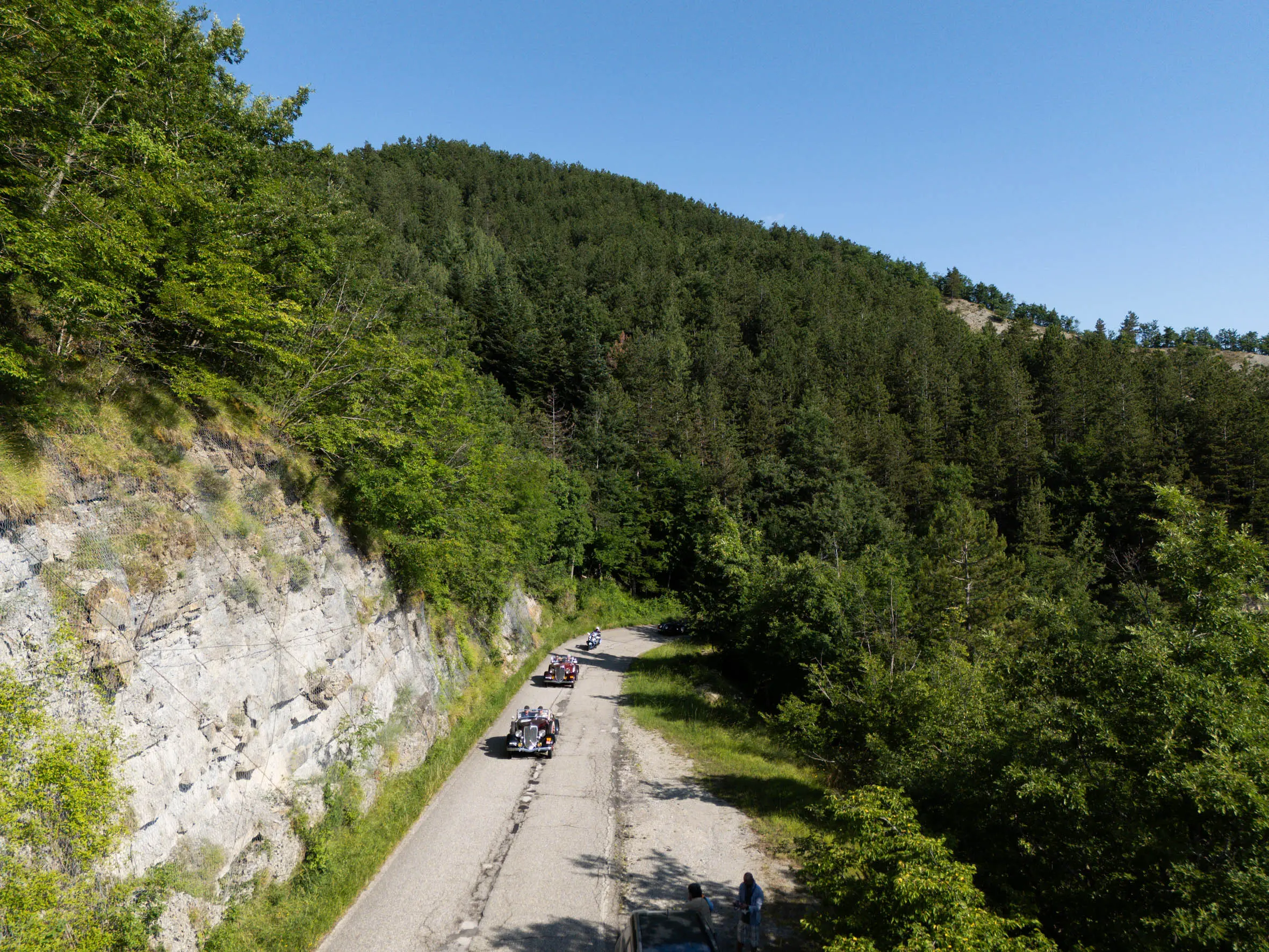 Mille Miglia 2025, il passaggio da Santa Sofia