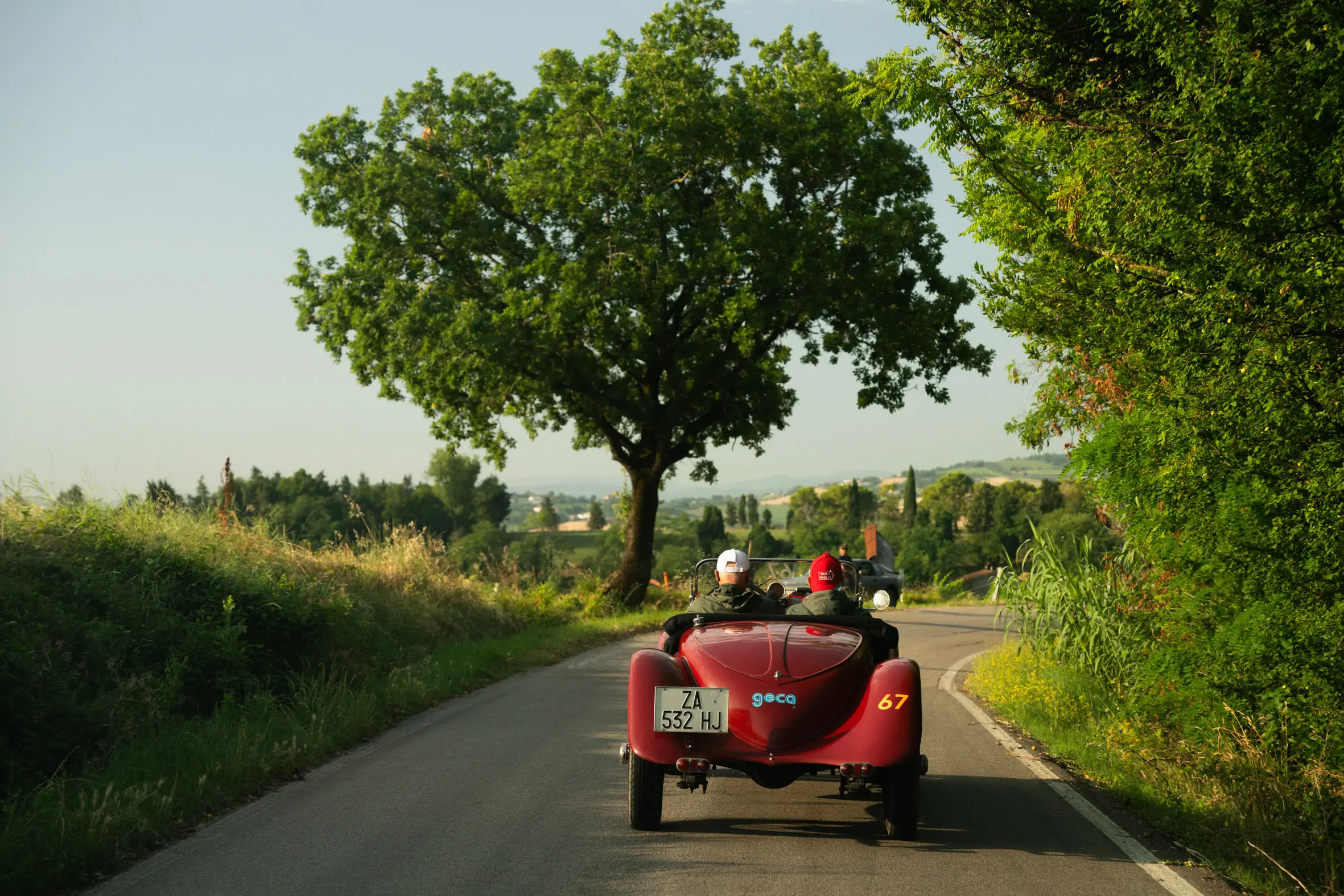 Mille Miglia 2025, il passaggio da Santa Sofia