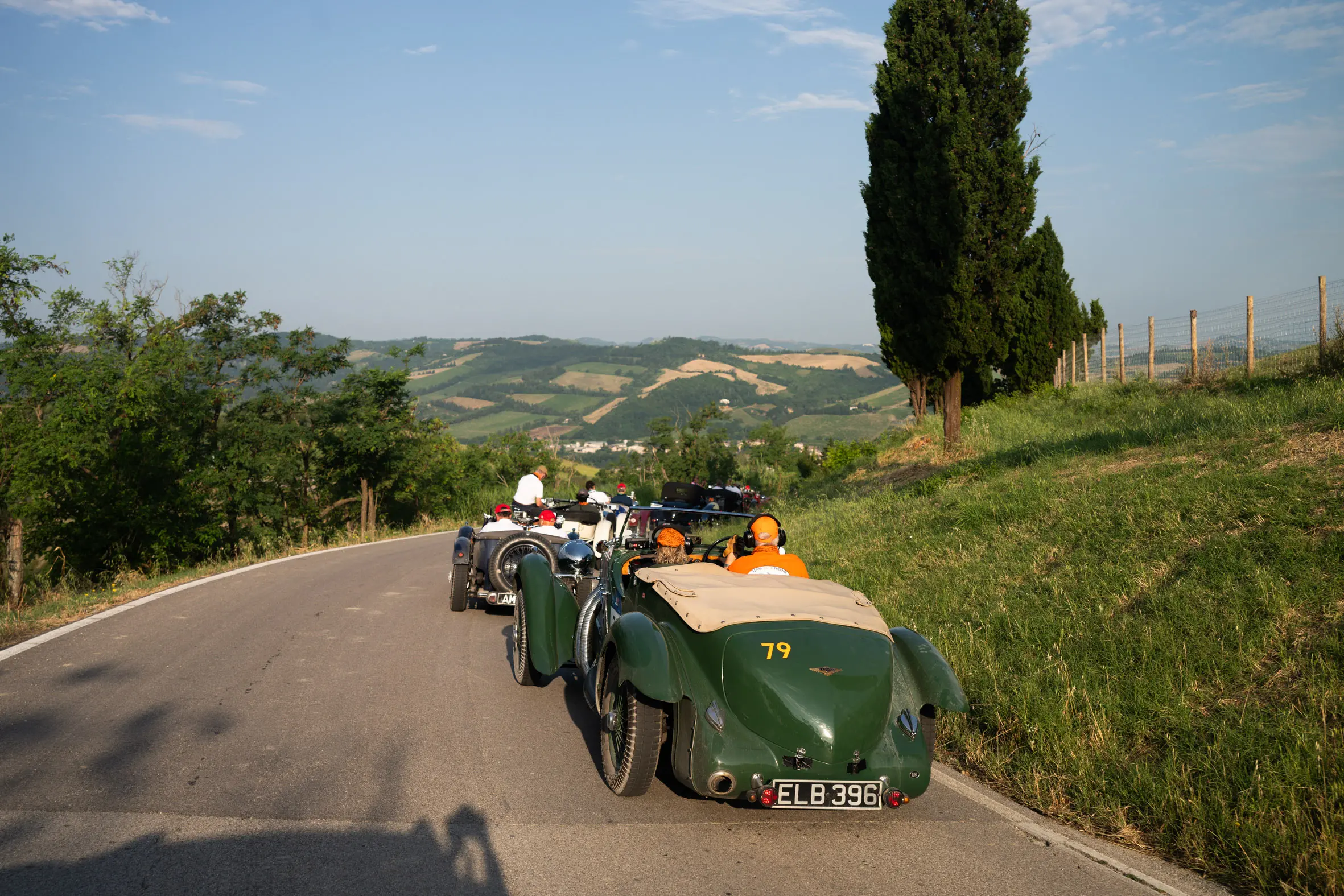 Mille Miglia 2025, il passaggio da Santa Sofia