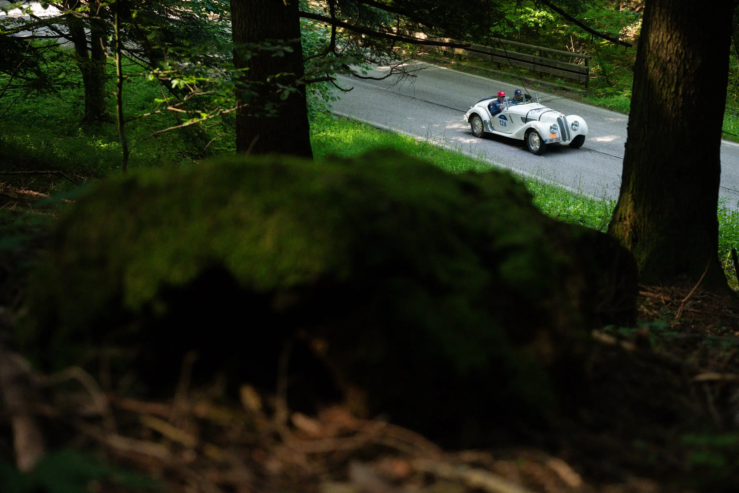 Mille Miglia 2025, il passaggio dal Parco nazionale delle Foreste Casentinesi