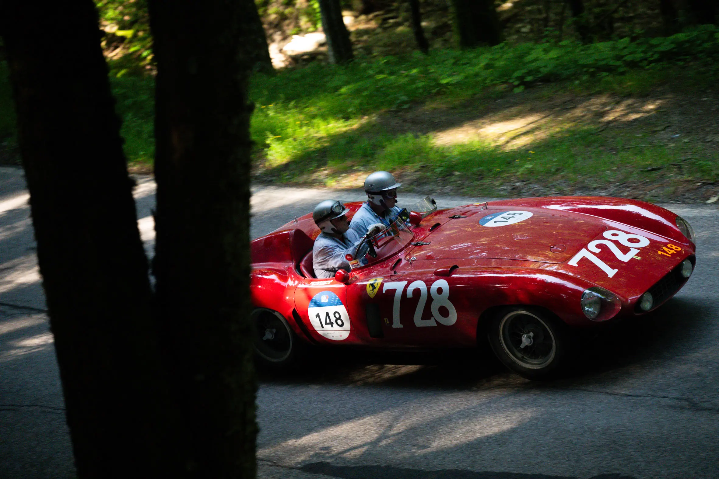 Mille Miglia 2025, il passaggio dal Parco nazionale delle Foreste Casentinesi