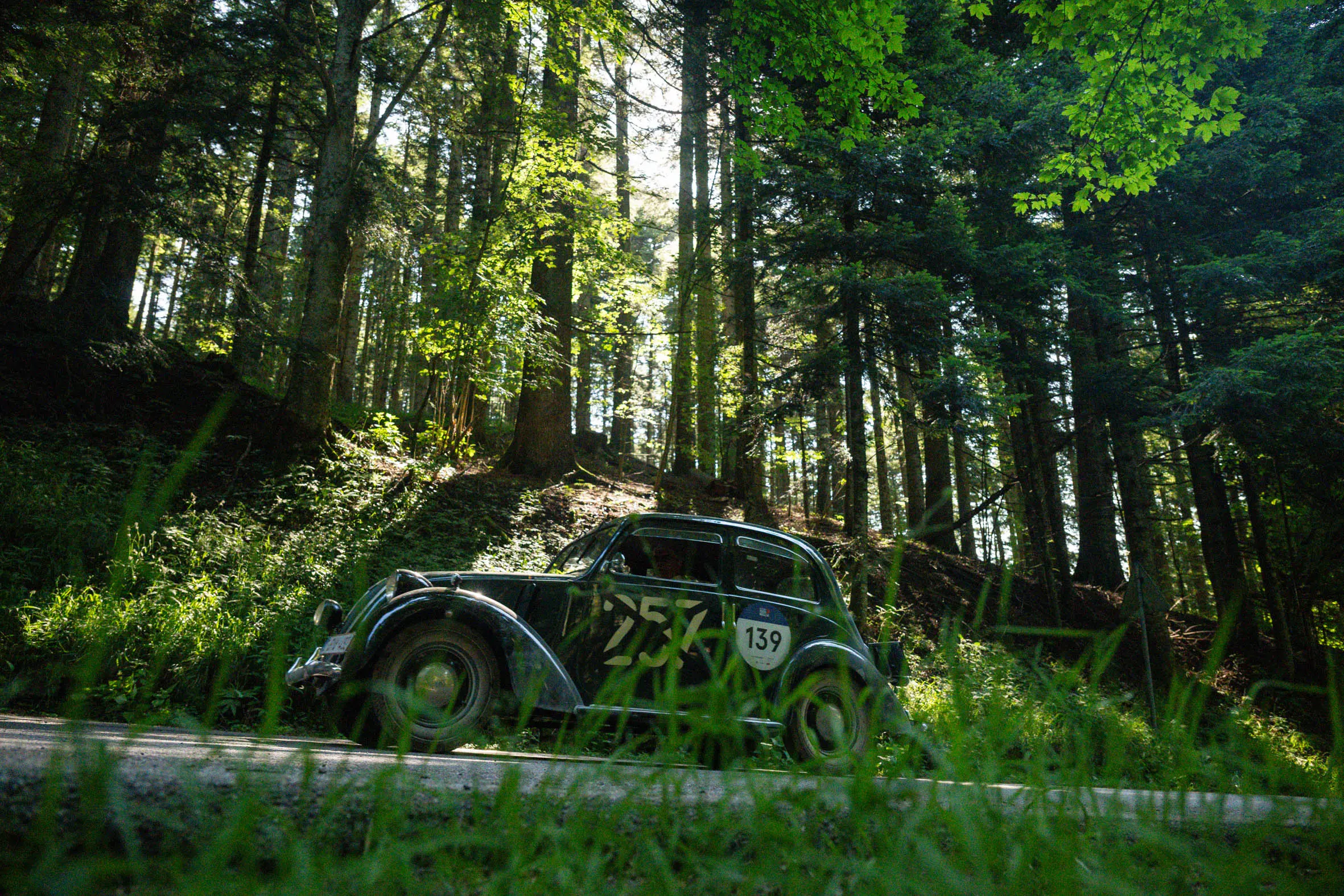 Mille Miglia 2025, il passaggio dal Parco nazionale delle Foreste Casentinesi