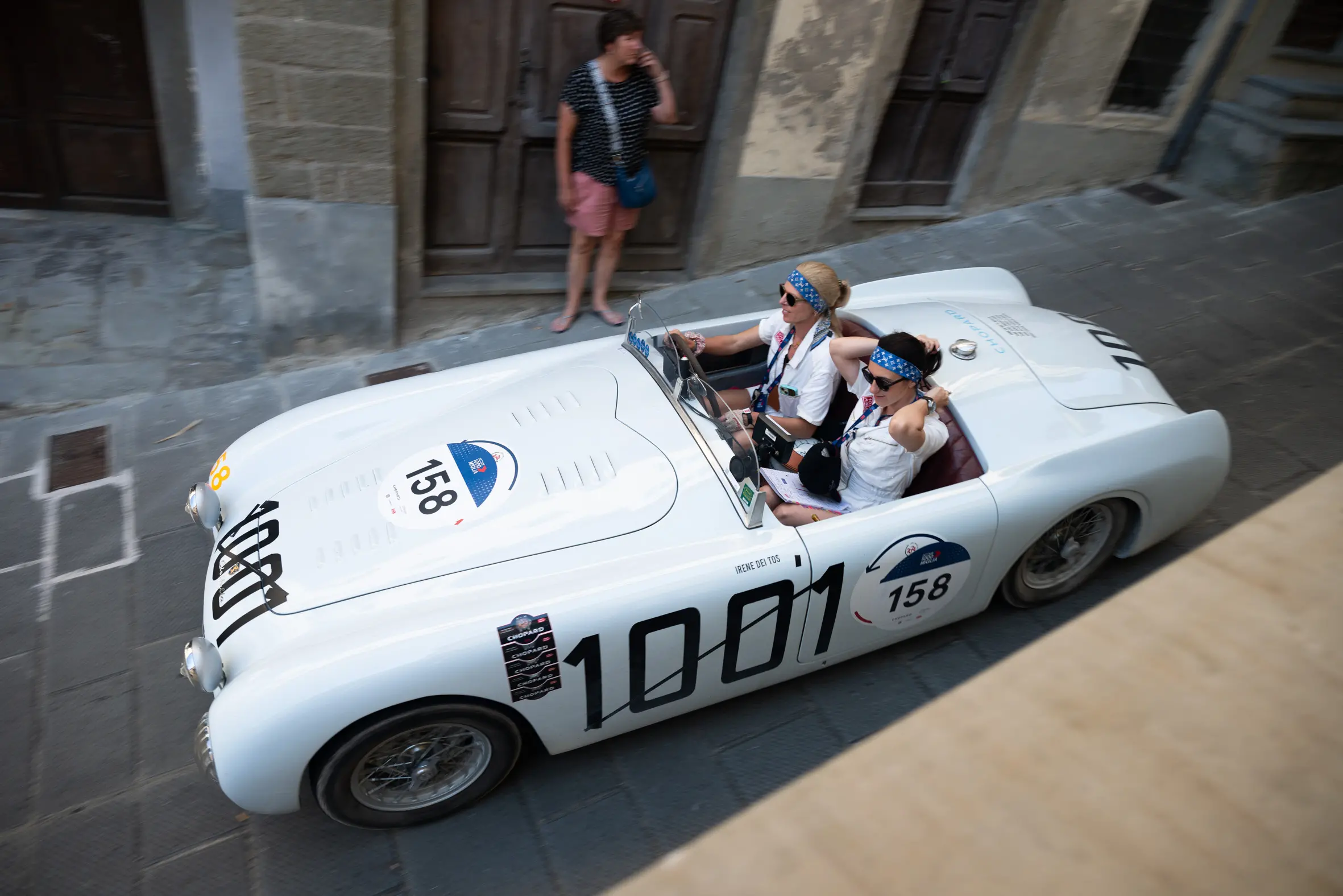 Mille Miglia 2025, il passaggio da Pratovecchio Stia