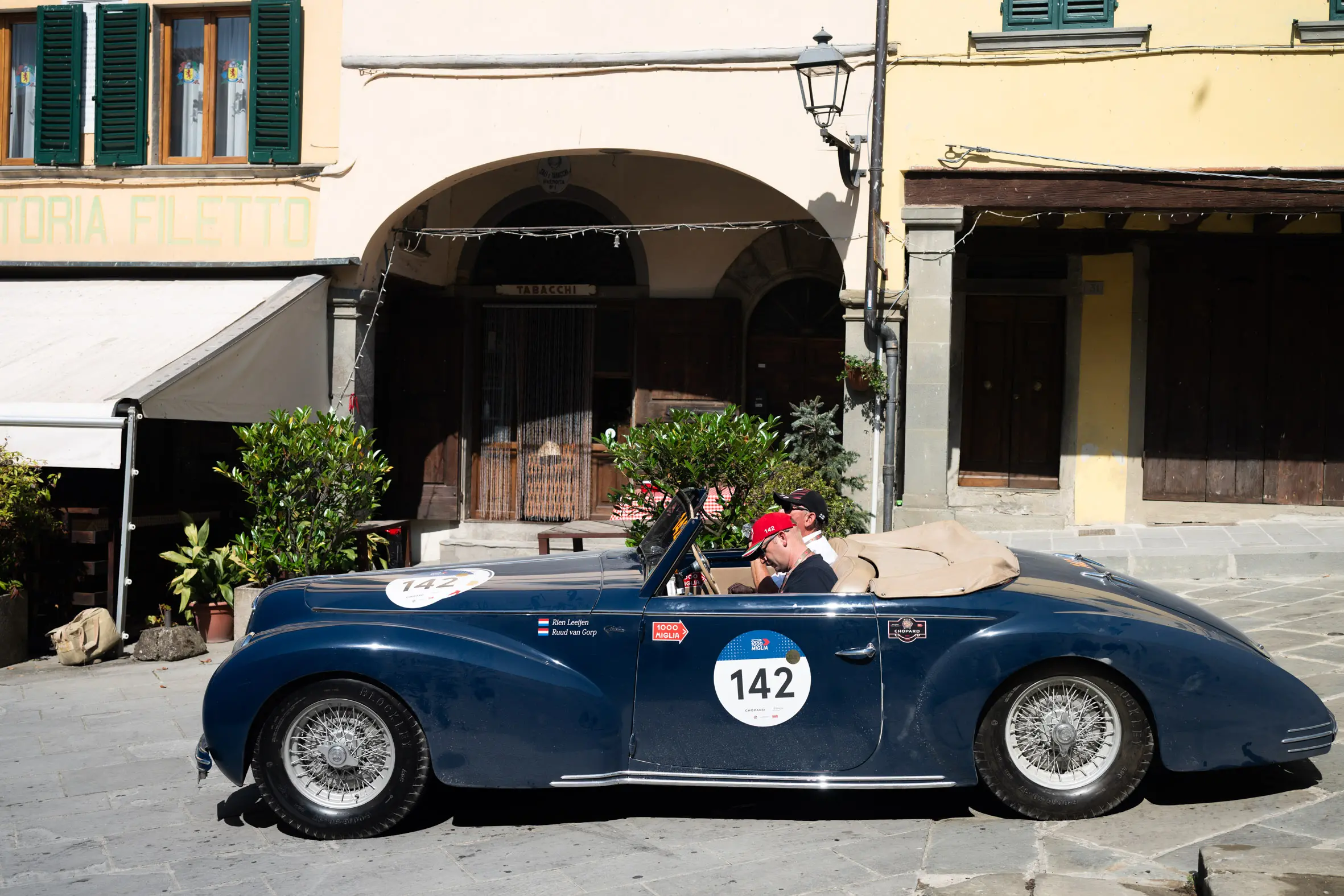 Mille Miglia 2025, il passaggio da Pratovecchio Stia