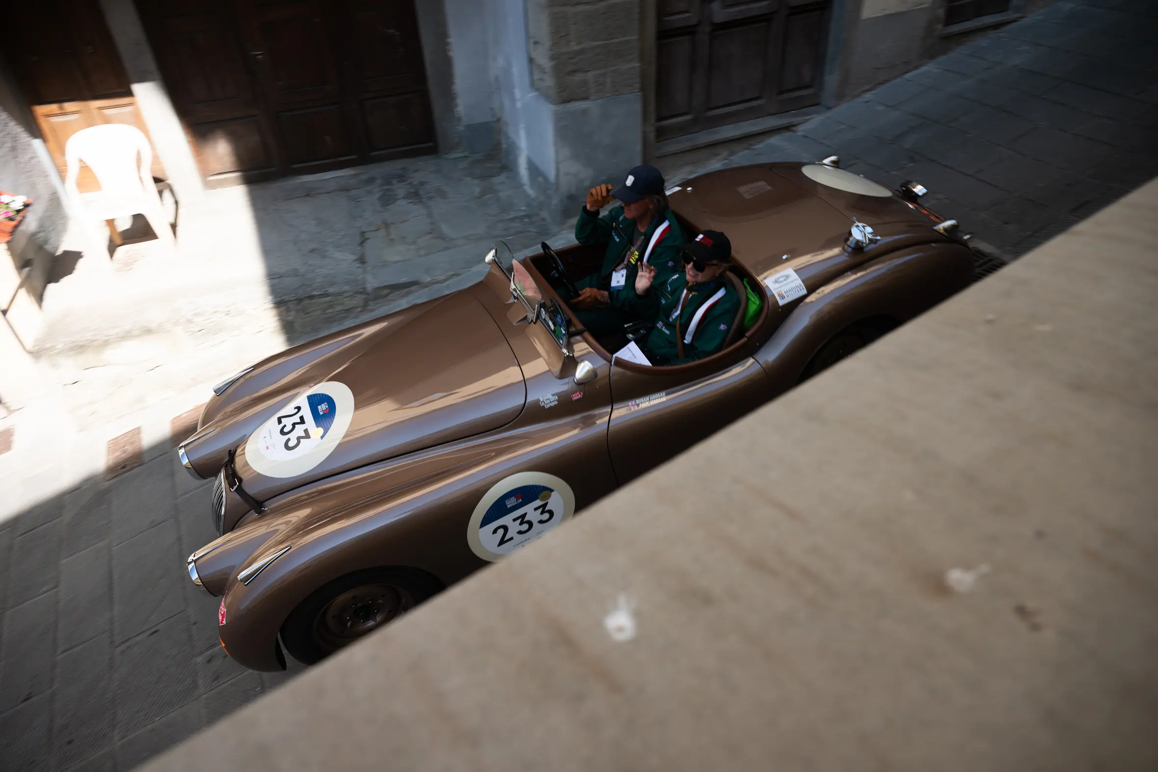 Mille Miglia 2025, il passaggio da Pratovecchio Stia