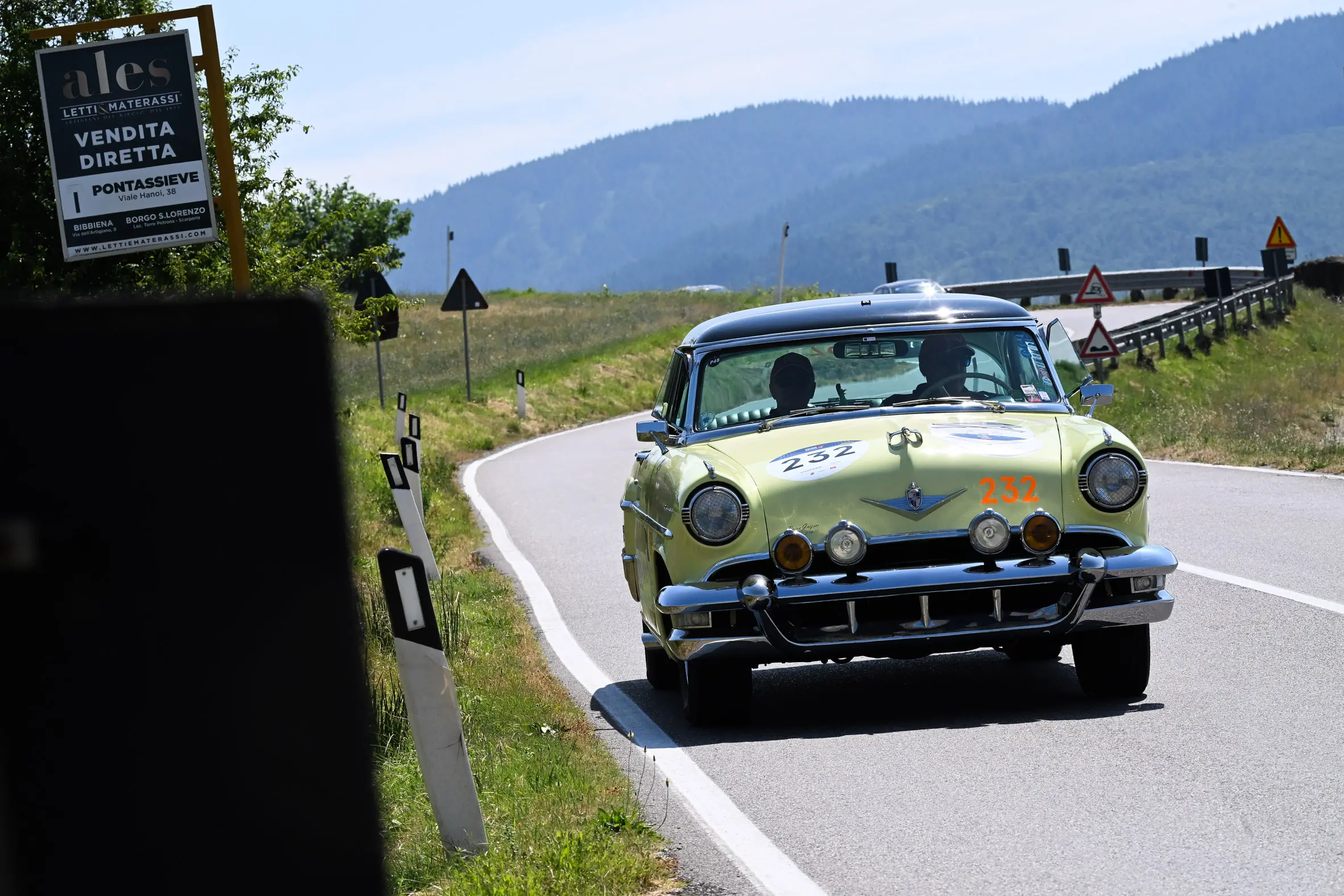Mille Miglia 2025, il passaggio dalla Strada Casentinese