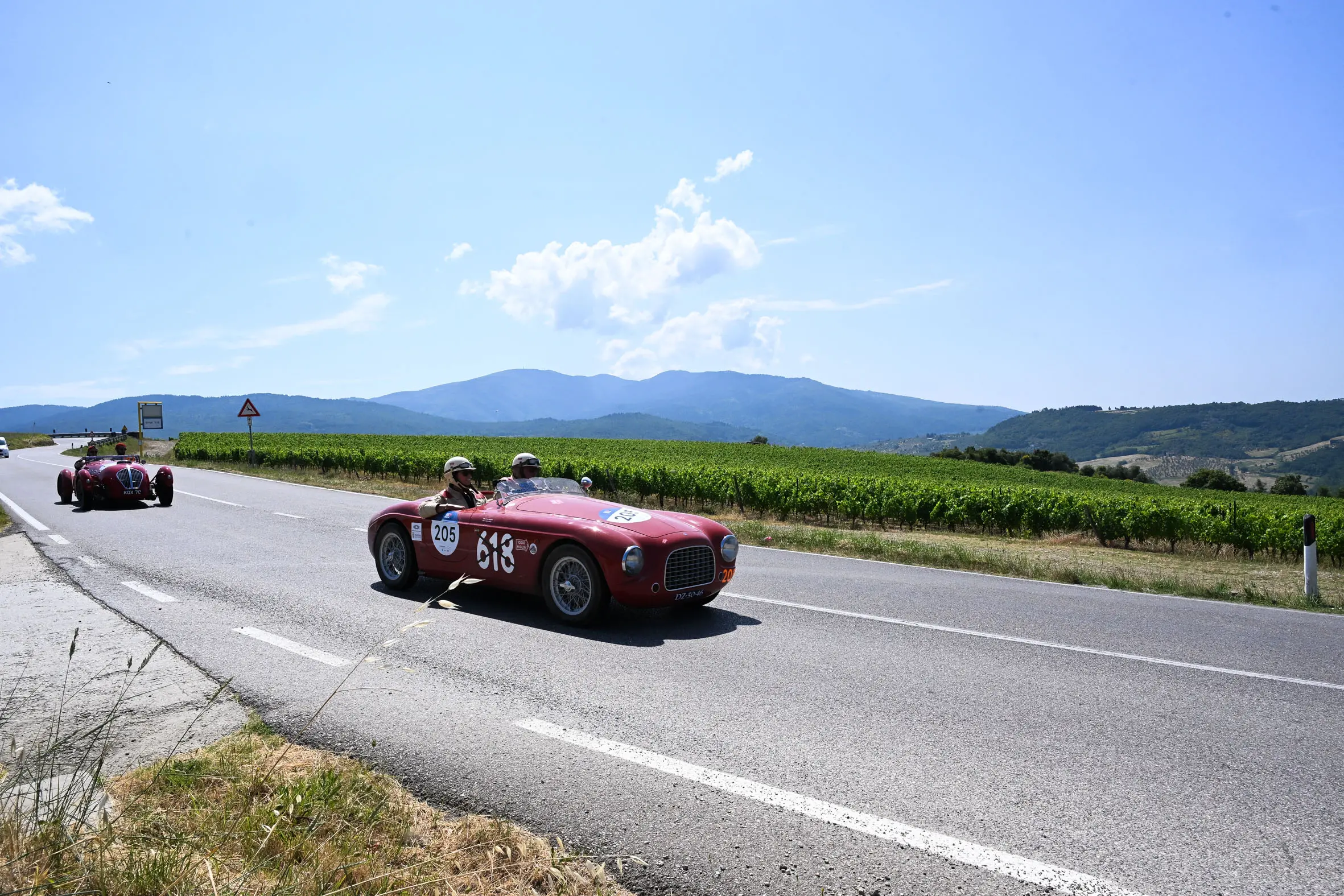 Mille Miglia 2025, il passaggio dalla Strada Casentinese