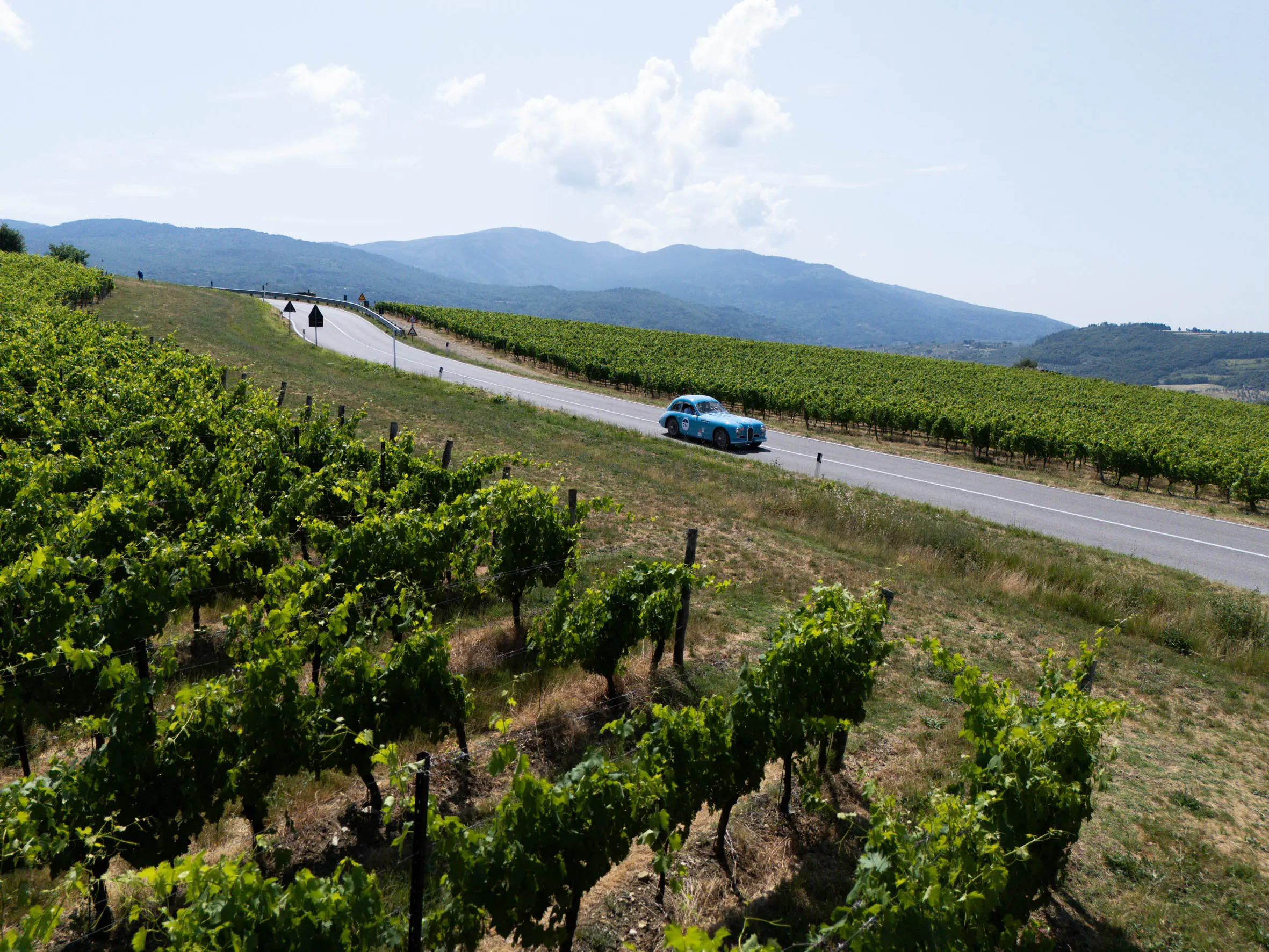Mille Miglia 2025, il passaggio dalla Strada Casentinese