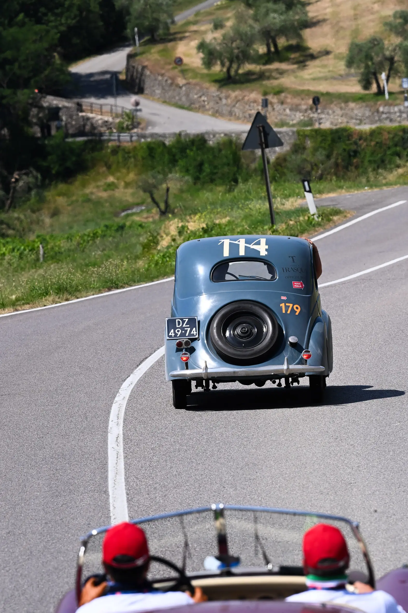 Mille Miglia 2025, il passaggio dalla Strada Casentinese