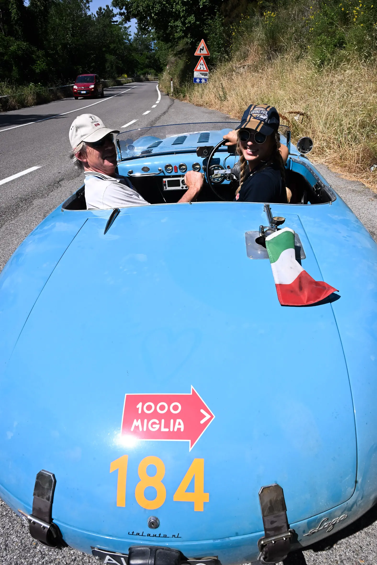 Mille Miglia 2025, il passaggio dalla Strada Casentinese
