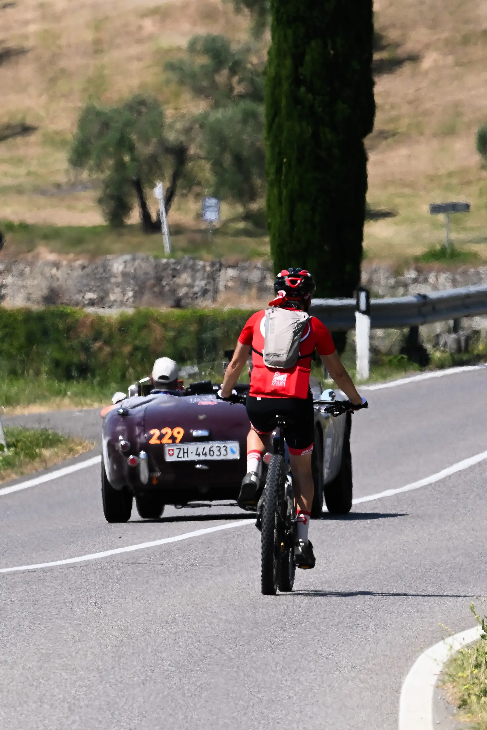 Mille Miglia 2025, il passaggio dalla Strada Casentinese