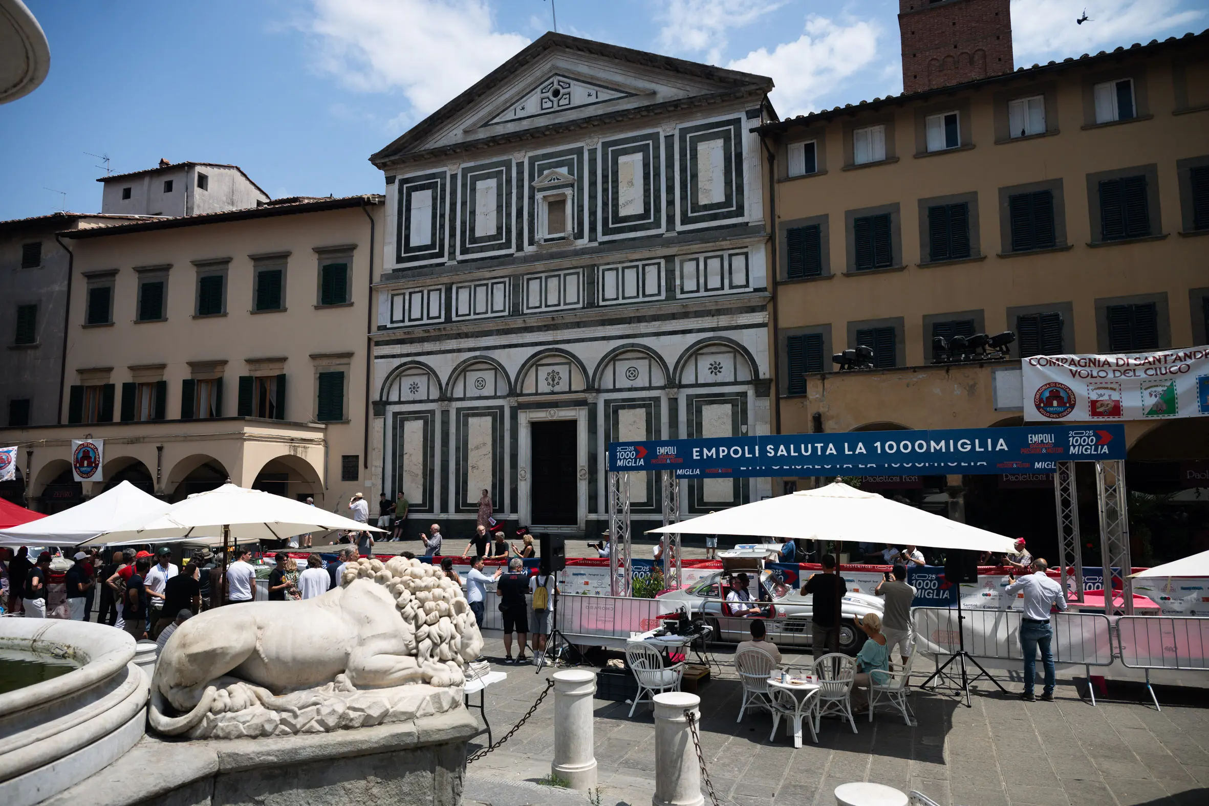 Mille Miglia 2025, il passaggio da Empoli