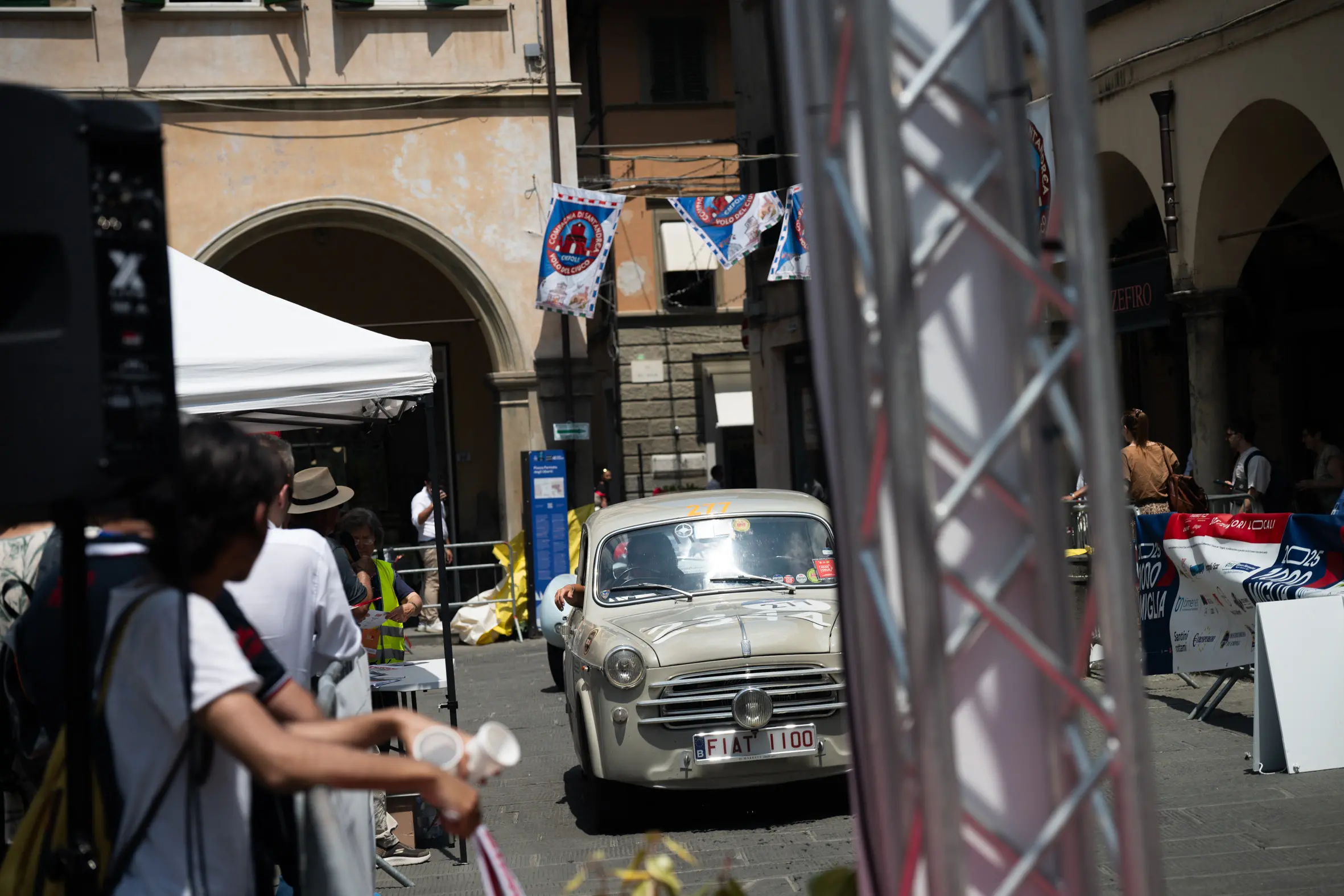 Mille Miglia 2025, il passaggio da Empoli