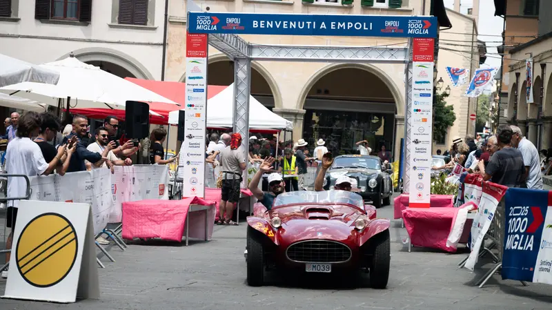 Mille Miglia 2025, il passaggio da Empoli